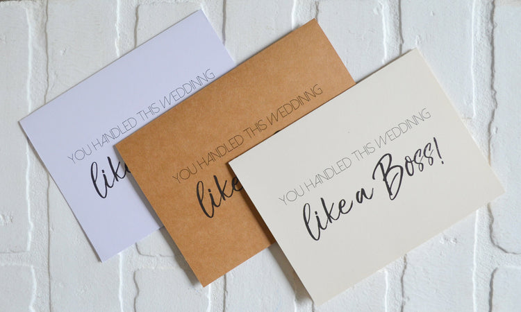 Wedding Thank You Cards