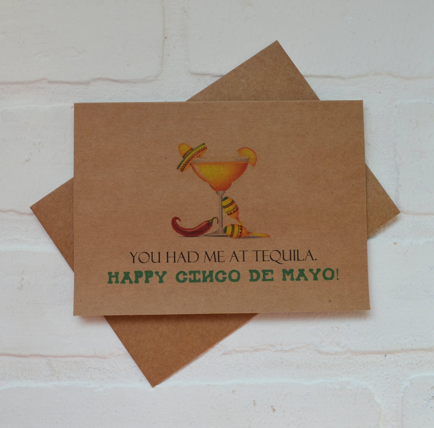 You had me at tequila | Happy Cinco de Mayo greeting card
