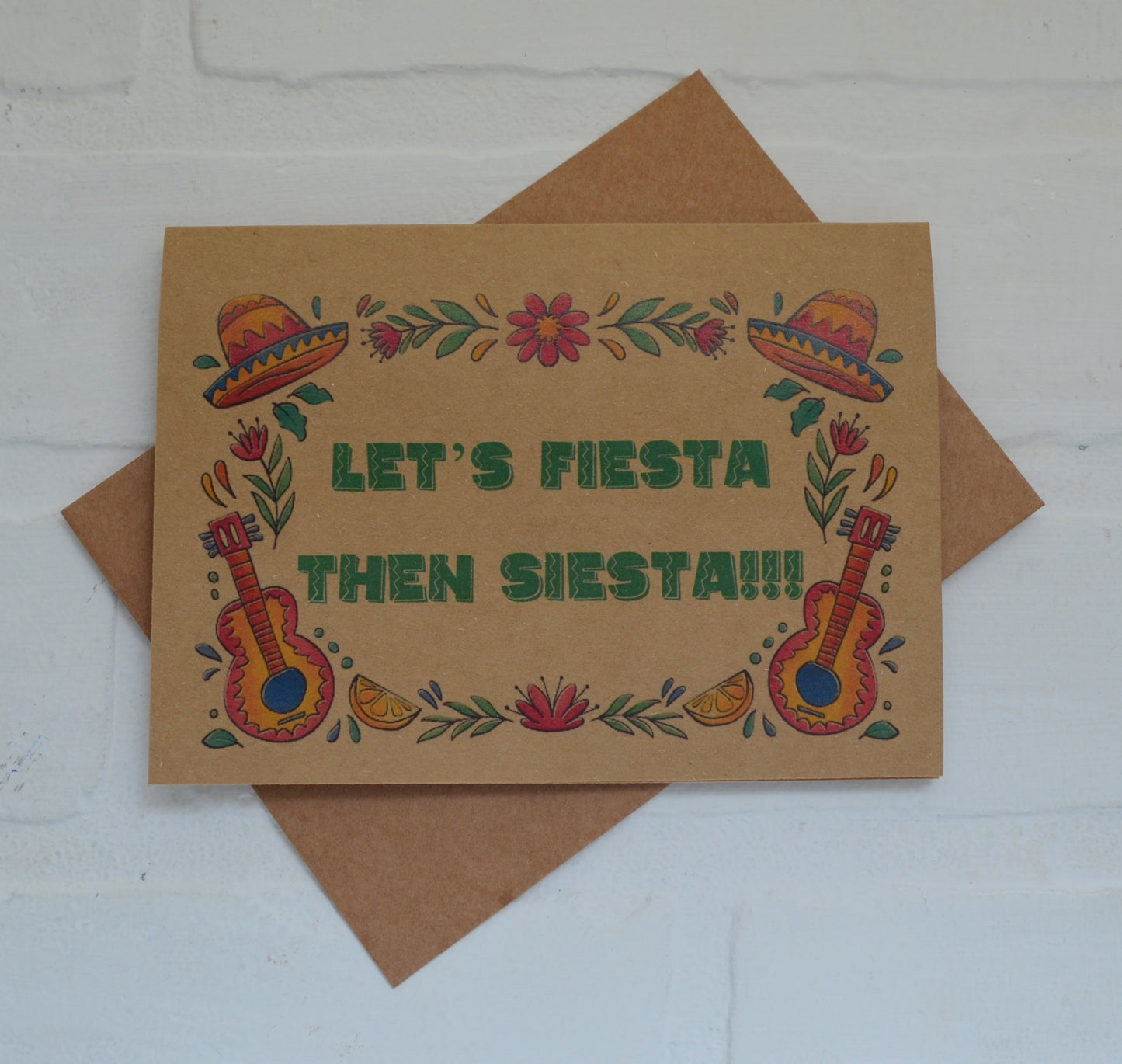 Let's Fiesta then siesta | Happy Cinco de Mayo greeting cards