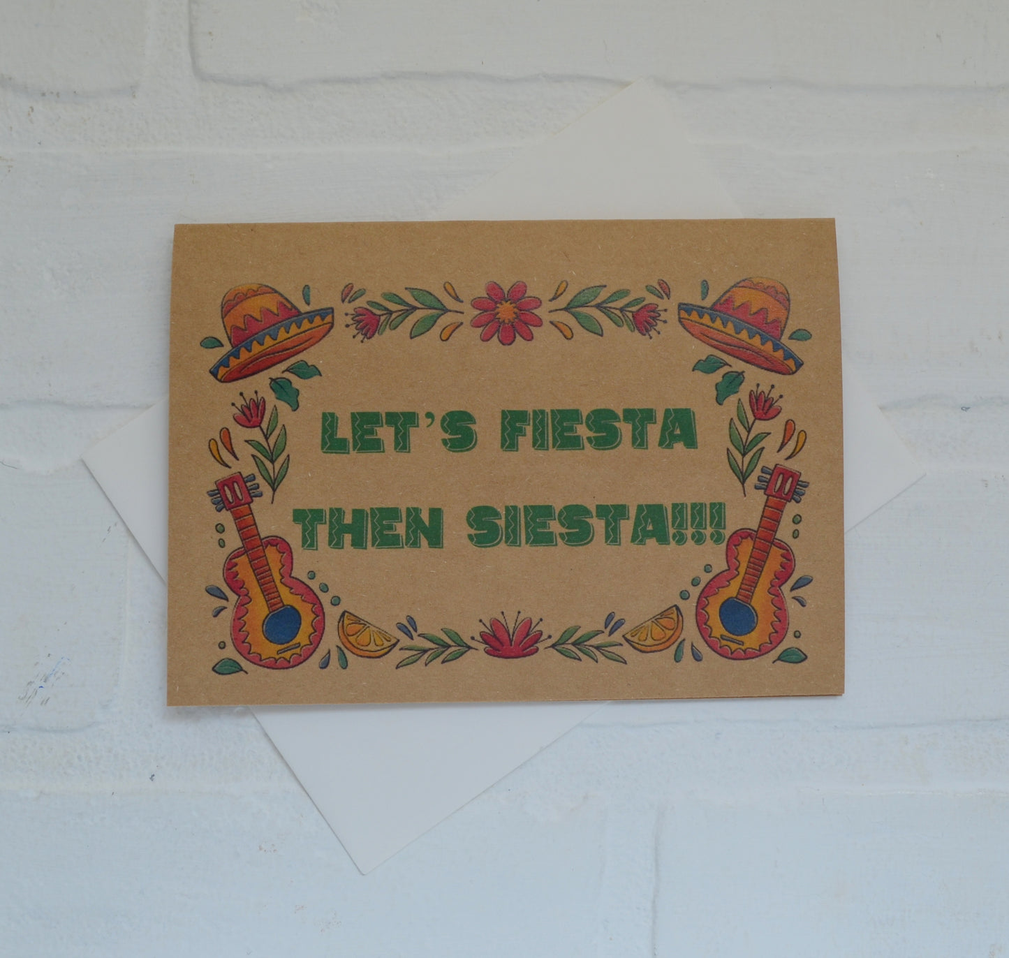 Let's Fiesta then siesta | Happy Cinco de Mayo greeting cards