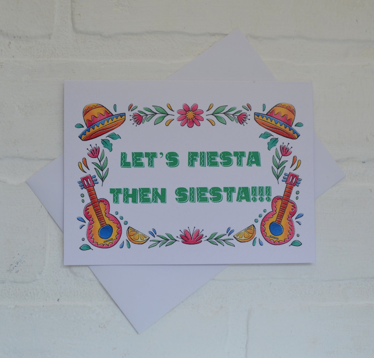 Let's Fiesta then siesta | Happy Cinco de Mayo greeting cards