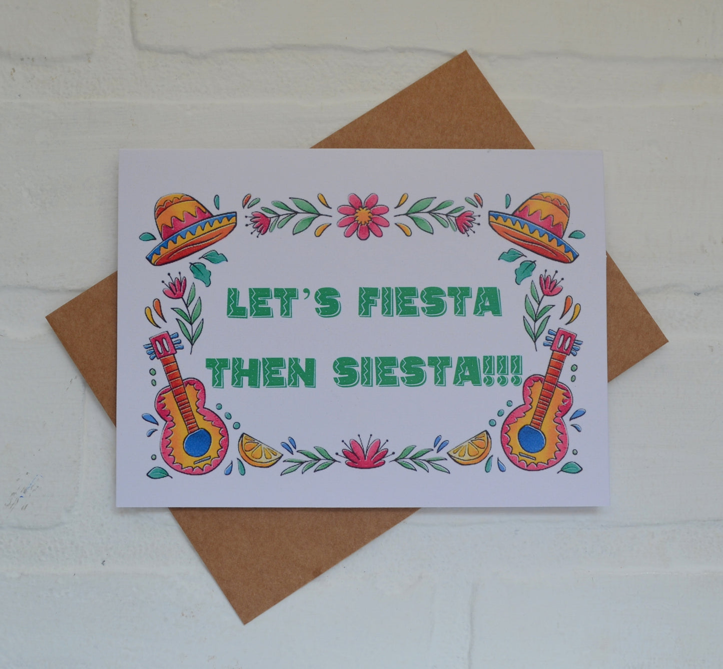 Let's Fiesta then siesta | Happy Cinco de Mayo greeting cards