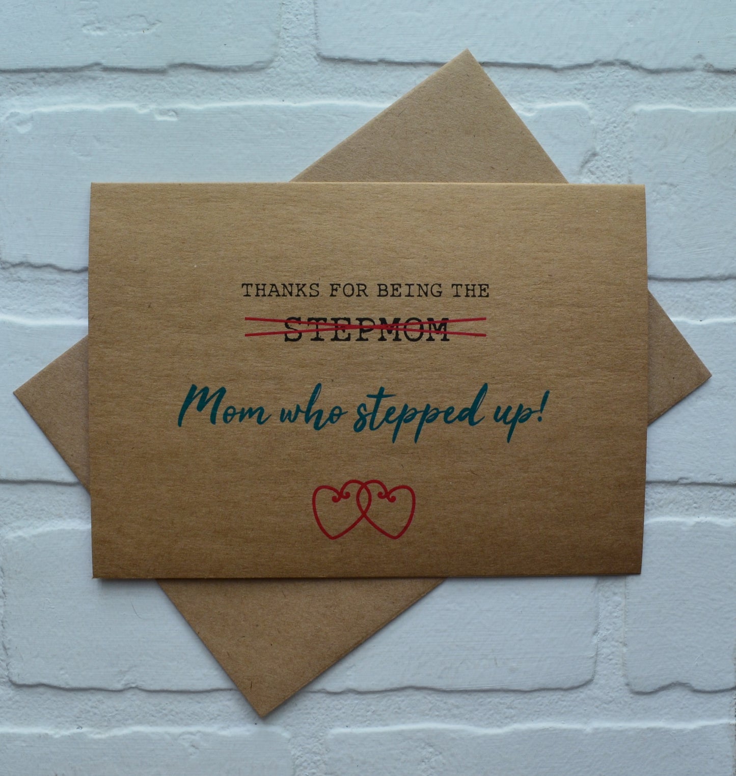 MOM who STEPPED UP | Happy Mother's Day greeting cards