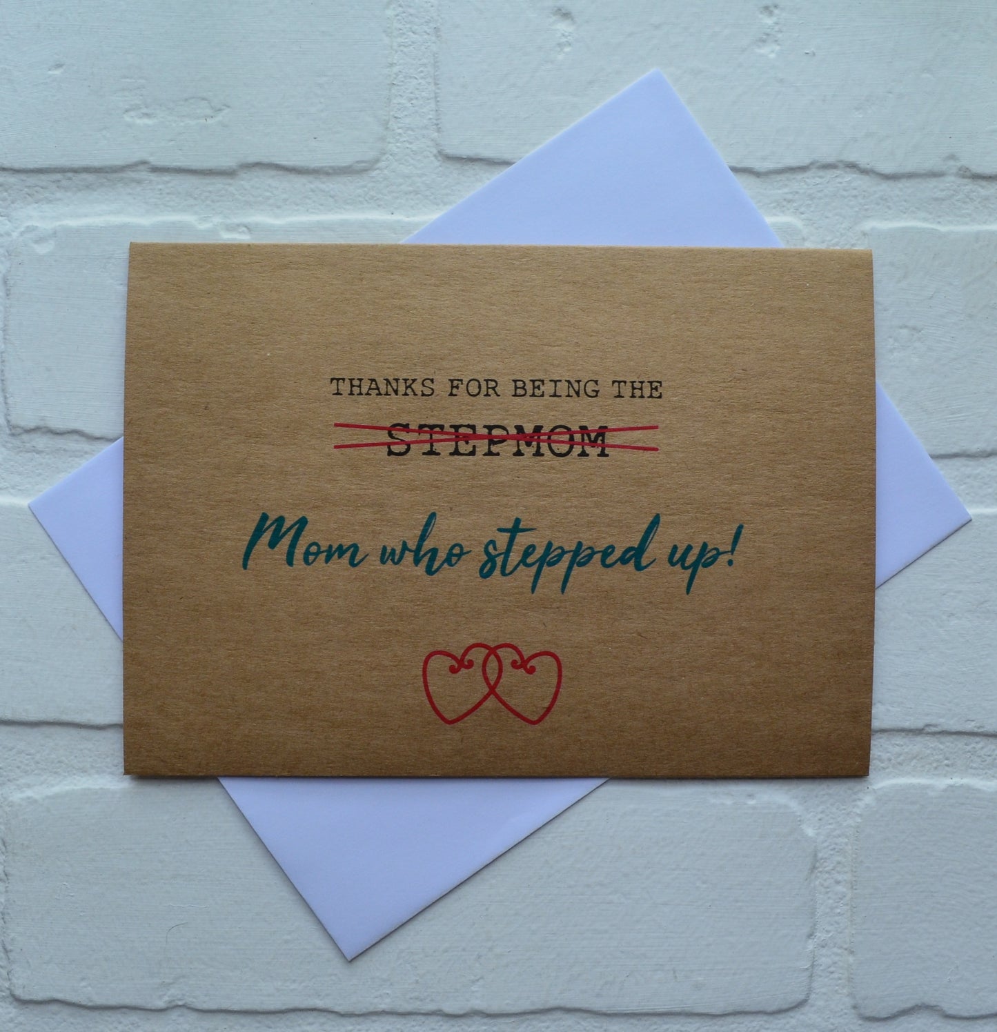 MOM who STEPPED UP | Happy Mother's Day greeting cards