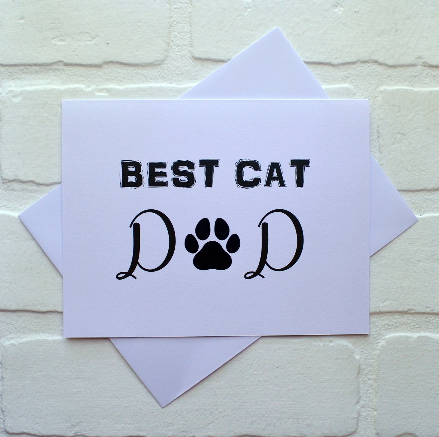 Best Cat Dad | Happy Father's Day Greeting Cards