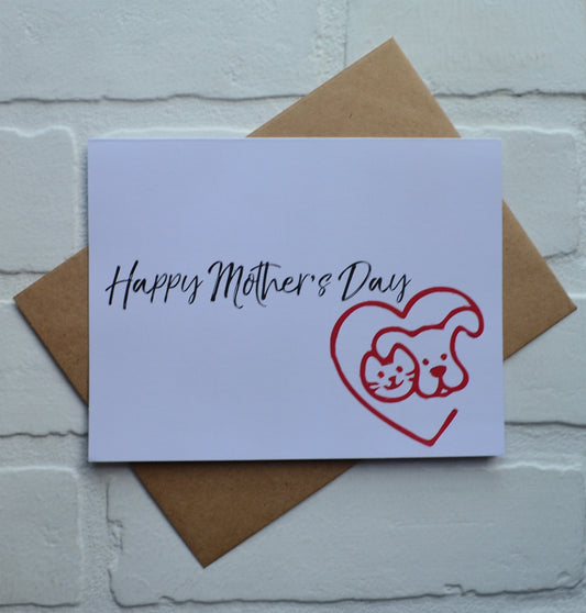 Animal mom | Happy Mother's Day greeting cards