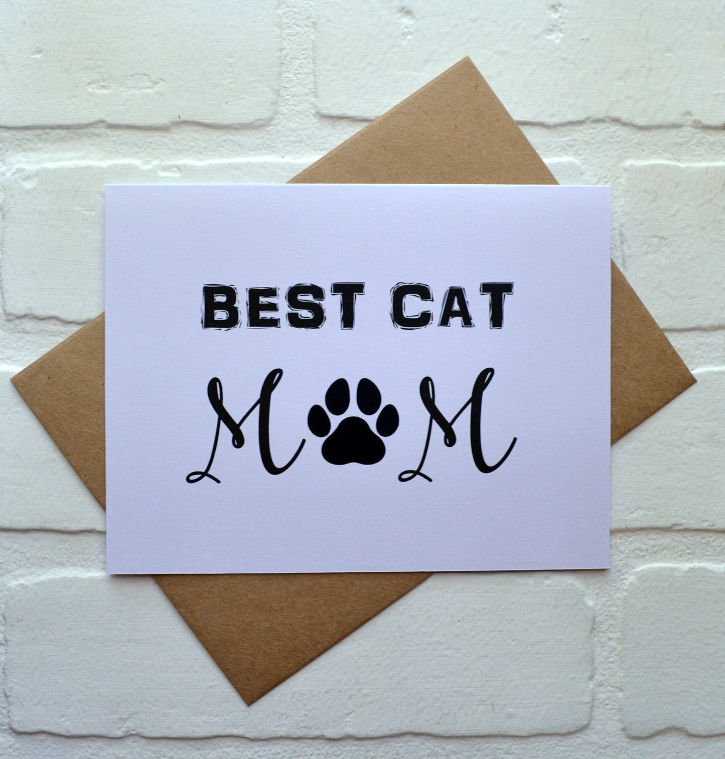 BEST CAT MOM | Happy Mother's Day greeting cards