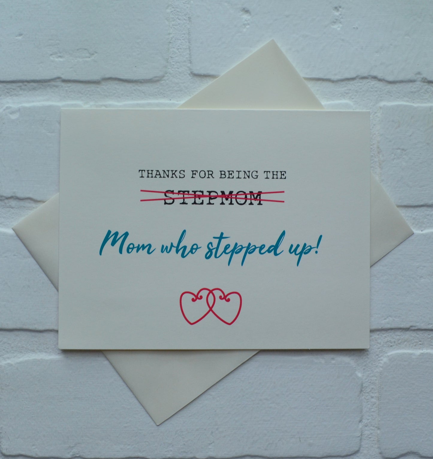 MOM who STEPPED UP | Happy Mother's Day greeting cards