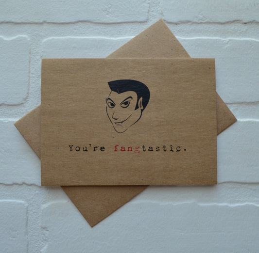 You're fangtastic | Halloween Greeting Cards