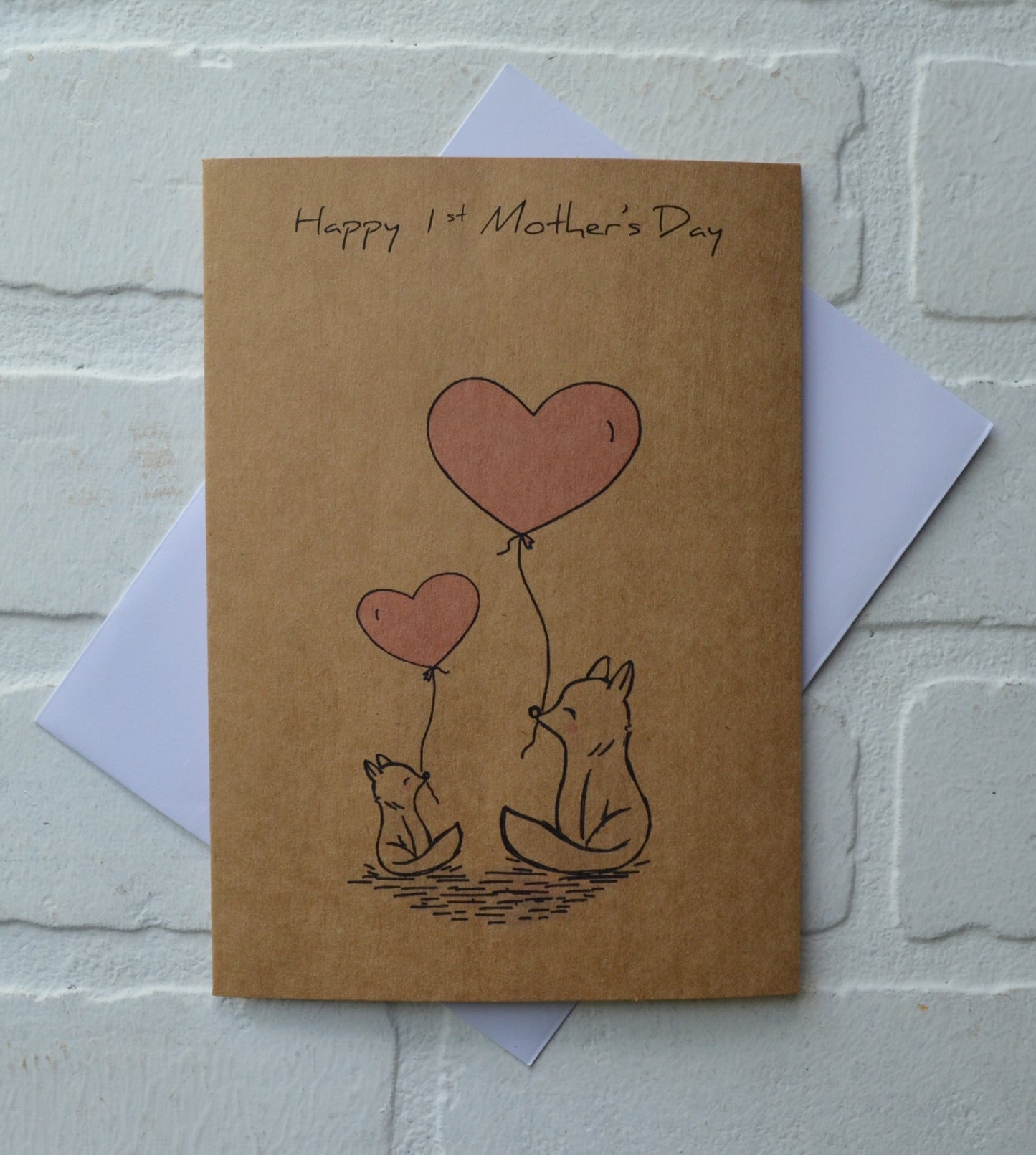 Woodland fox animals | Happy Mother's Day greeting cards