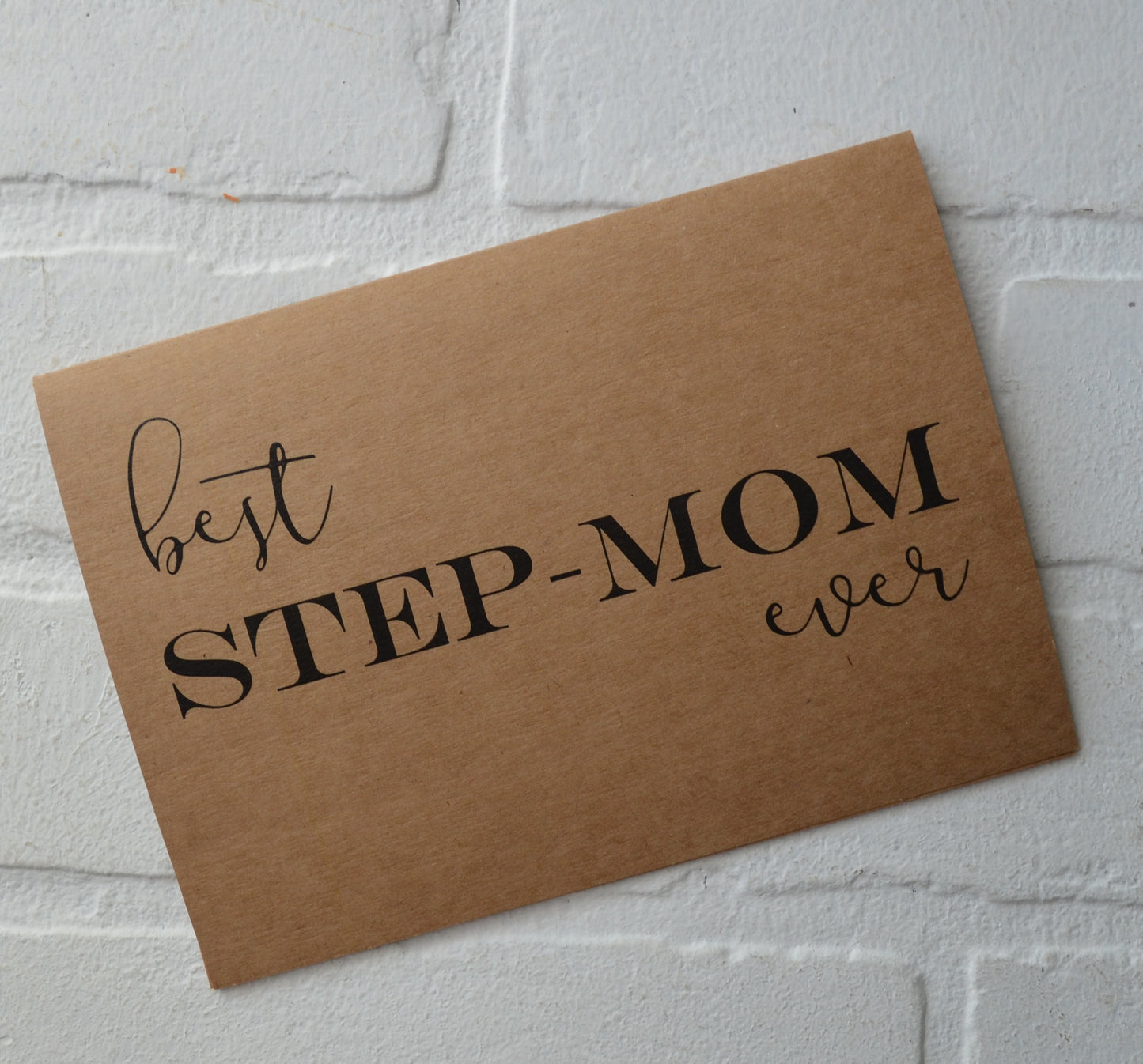 best STEP-MOM ever | Happy Mother's Day greeting cards