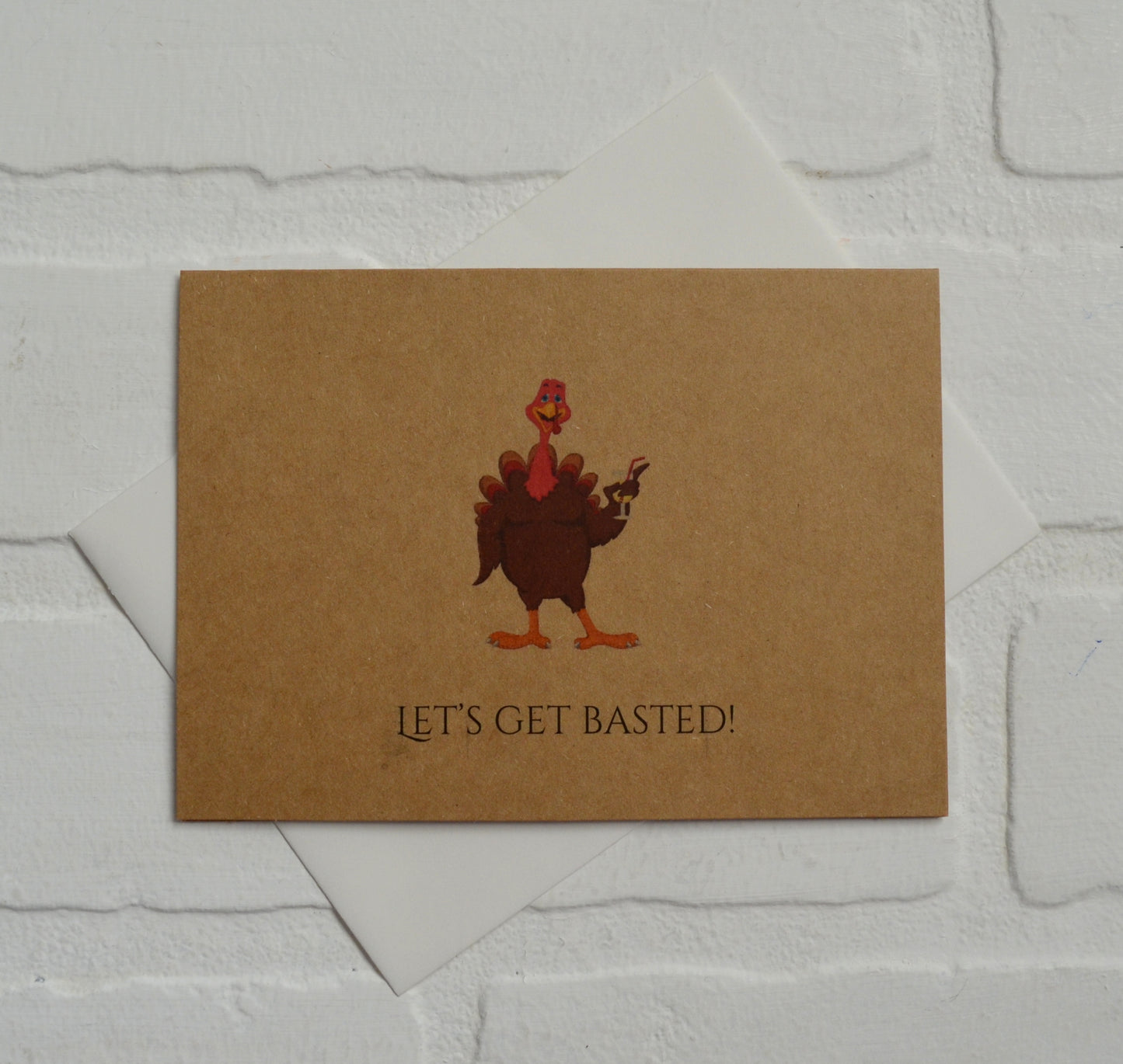LET'S GET BASTED! | Thanksgiving Greeting Cards