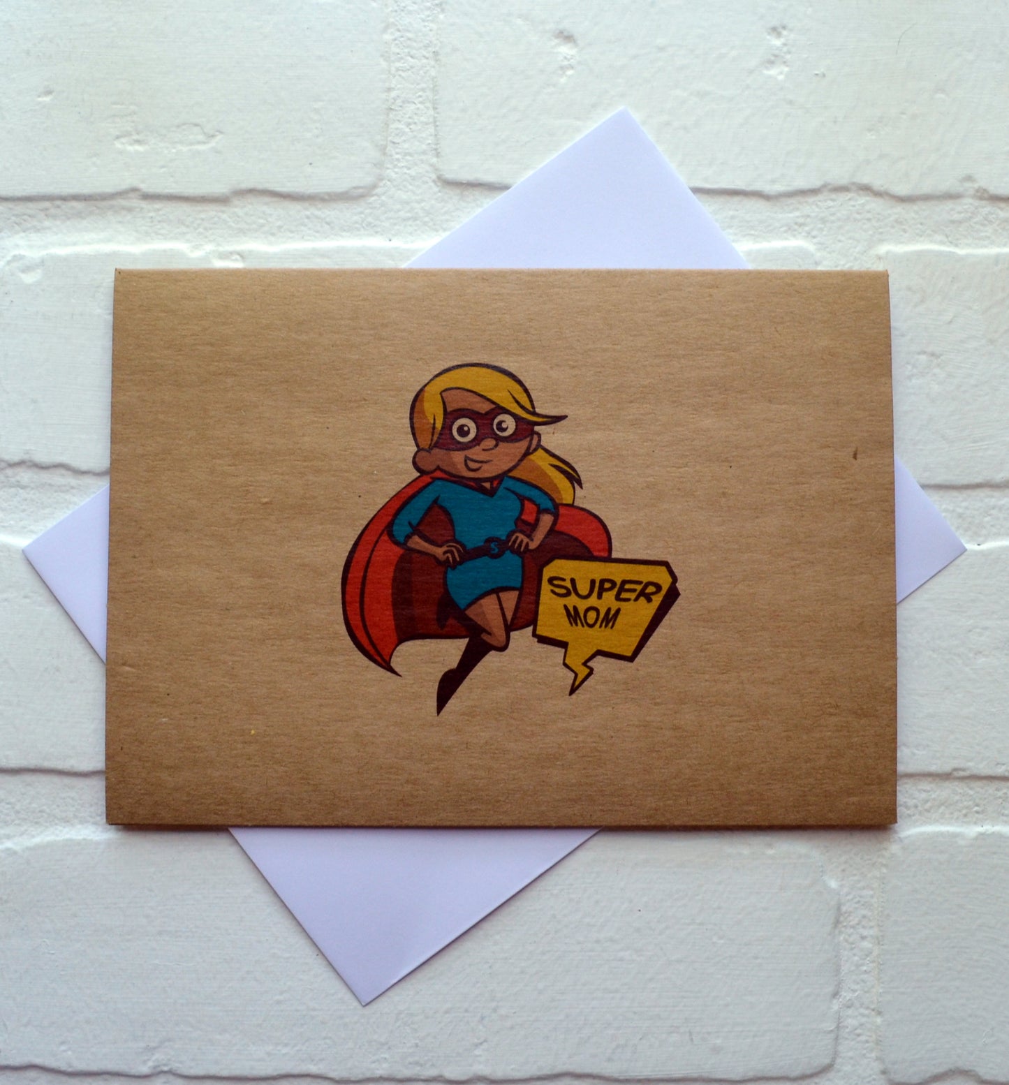 SUPER MOM | Happy Mother's Day greeting cards