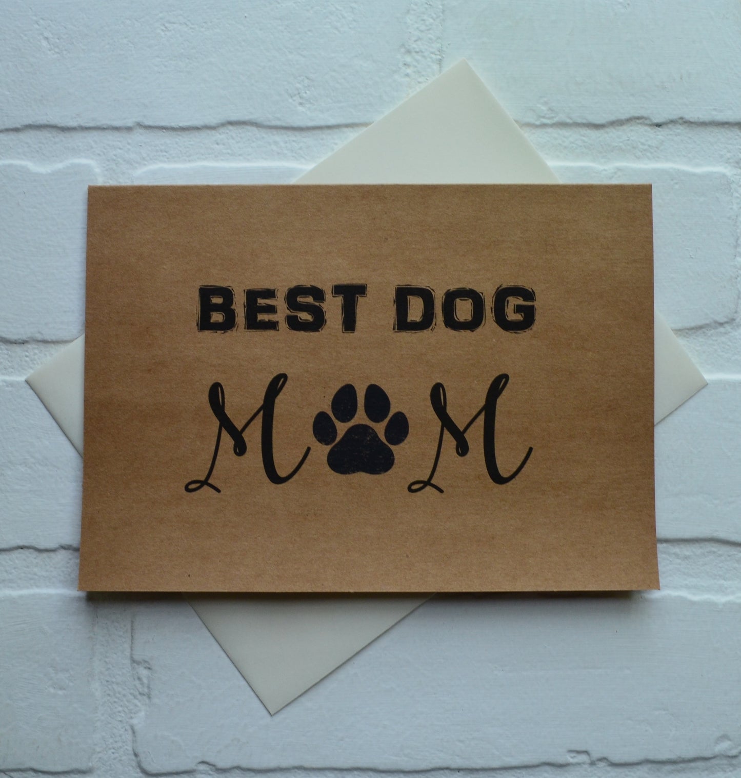 BEST DOG MOM | Happy Mother's Day greeting cards