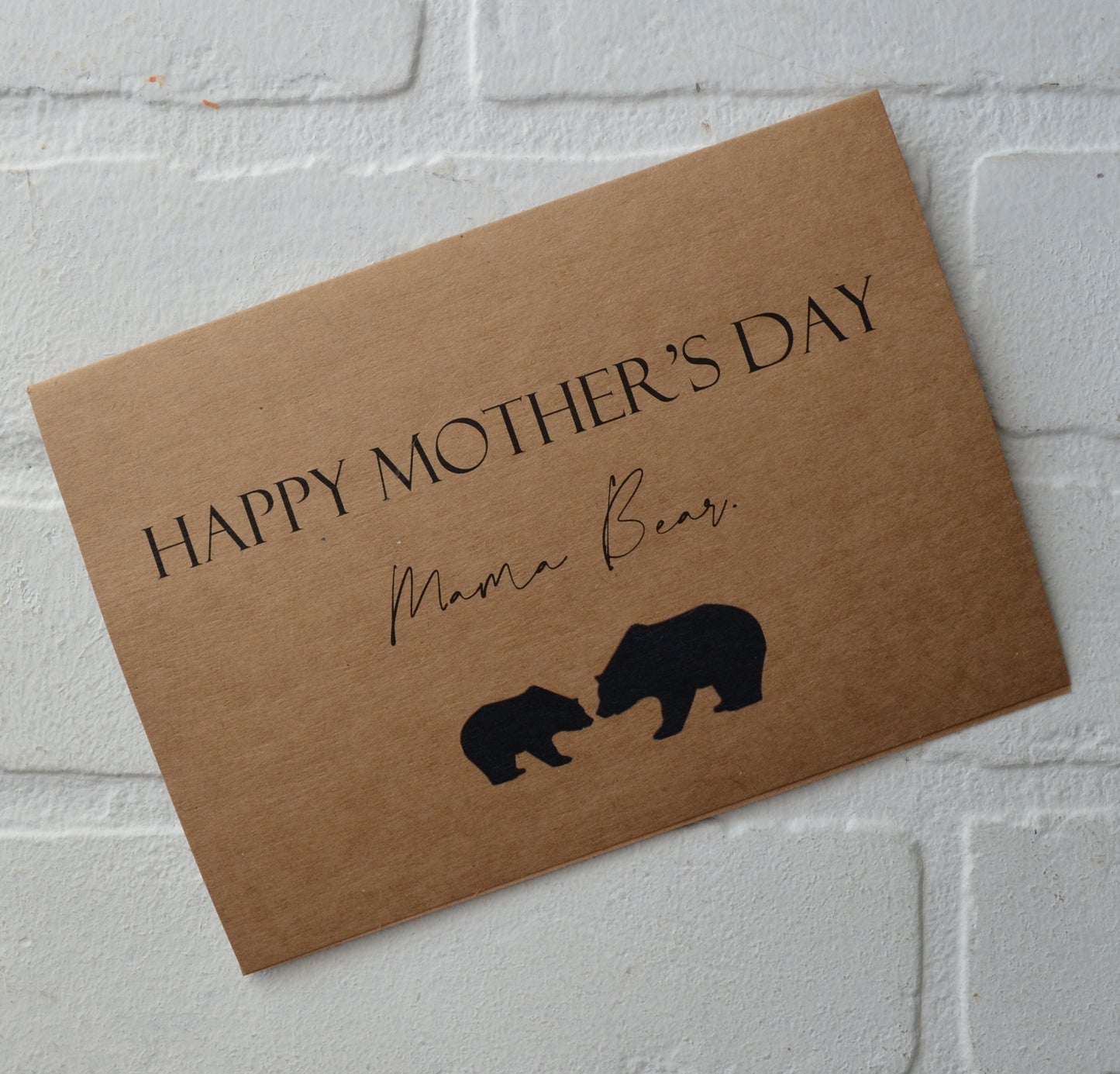 MAMA BEAR | Happy Mother's Day greeting cards