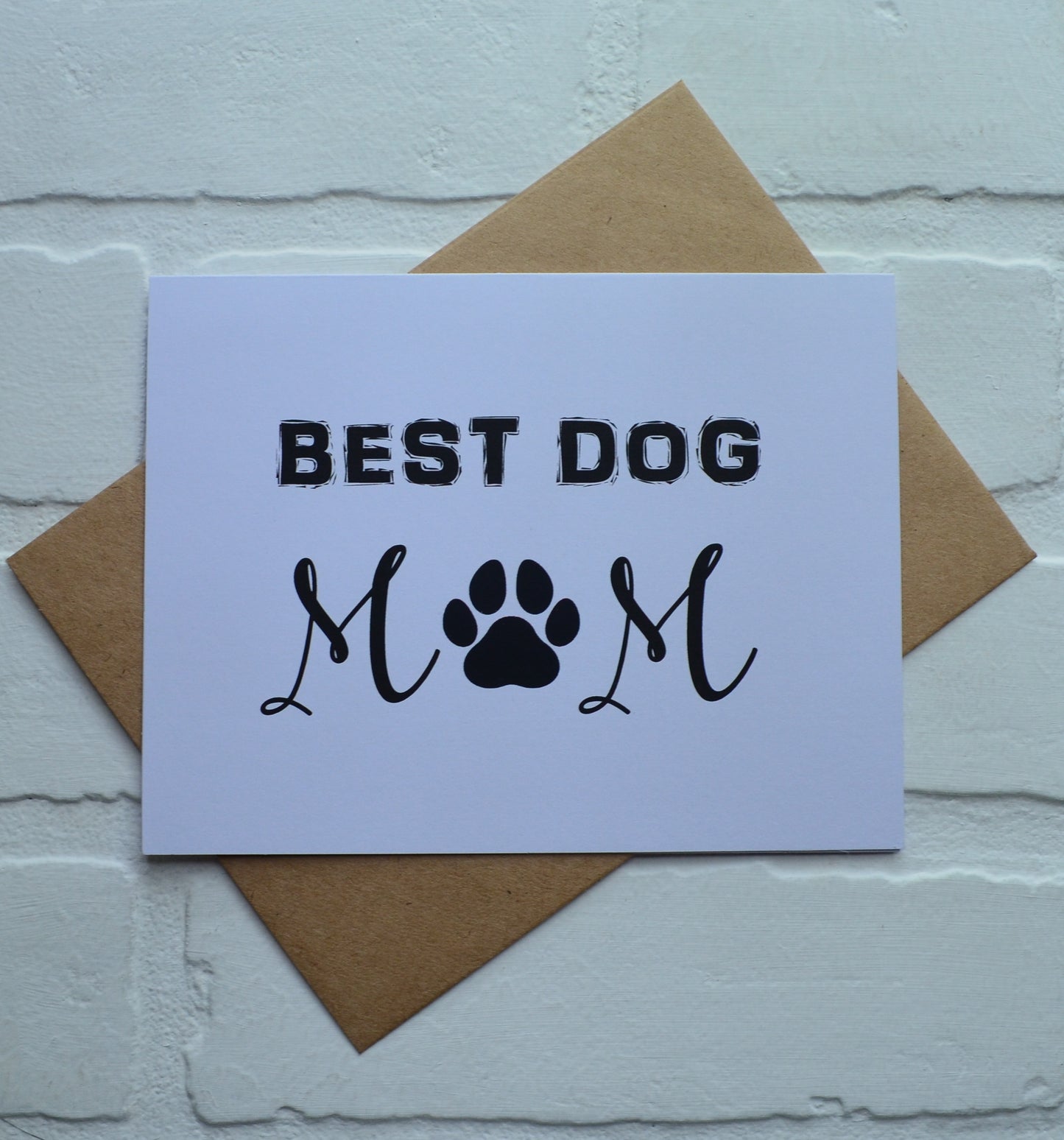 BEST DOG MOM | Happy Mother's Day greeting cards