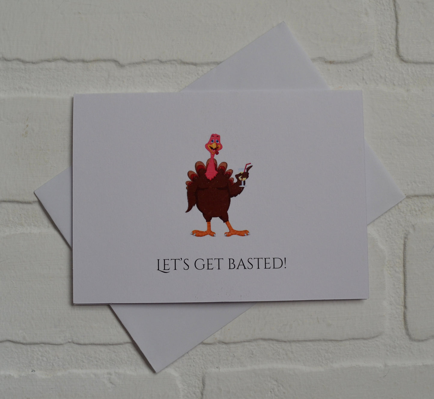 LET'S GET BASTED! | Thanksgiving Greeting Cards
