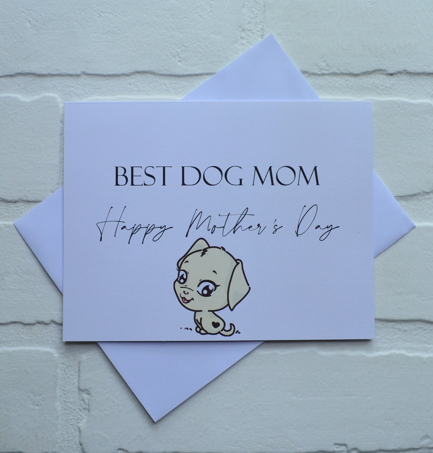 BEST DOG MOM | Happy Mother's Day greeting cards