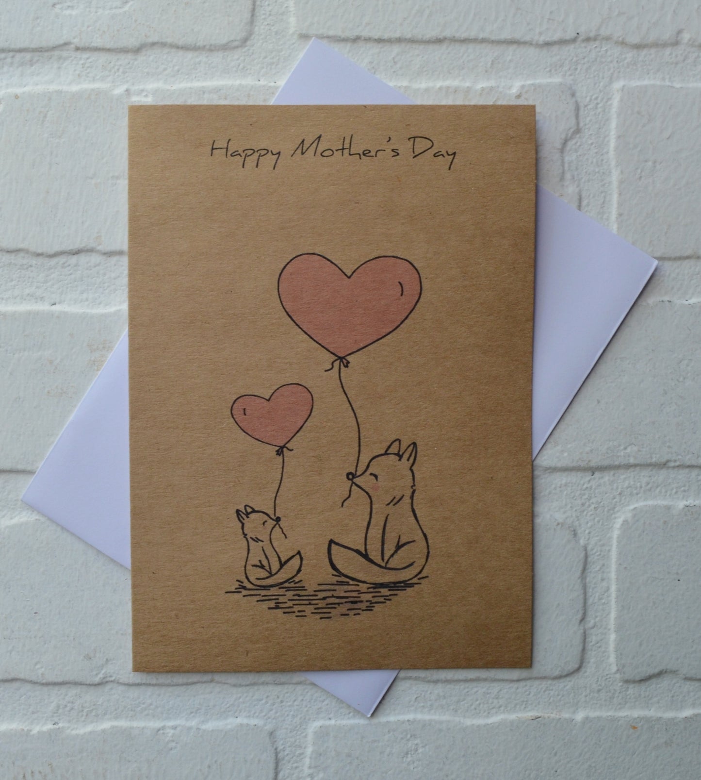 Woodland fox animals | Happy Mother's Day greeting cards