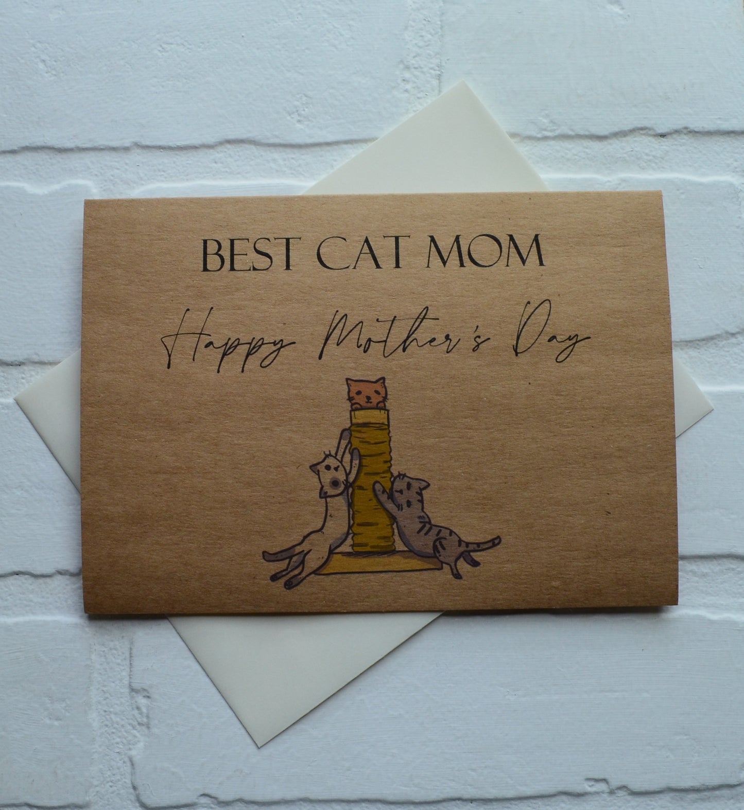 BEST CAT MOM | Happy Mother's Day greeting cards