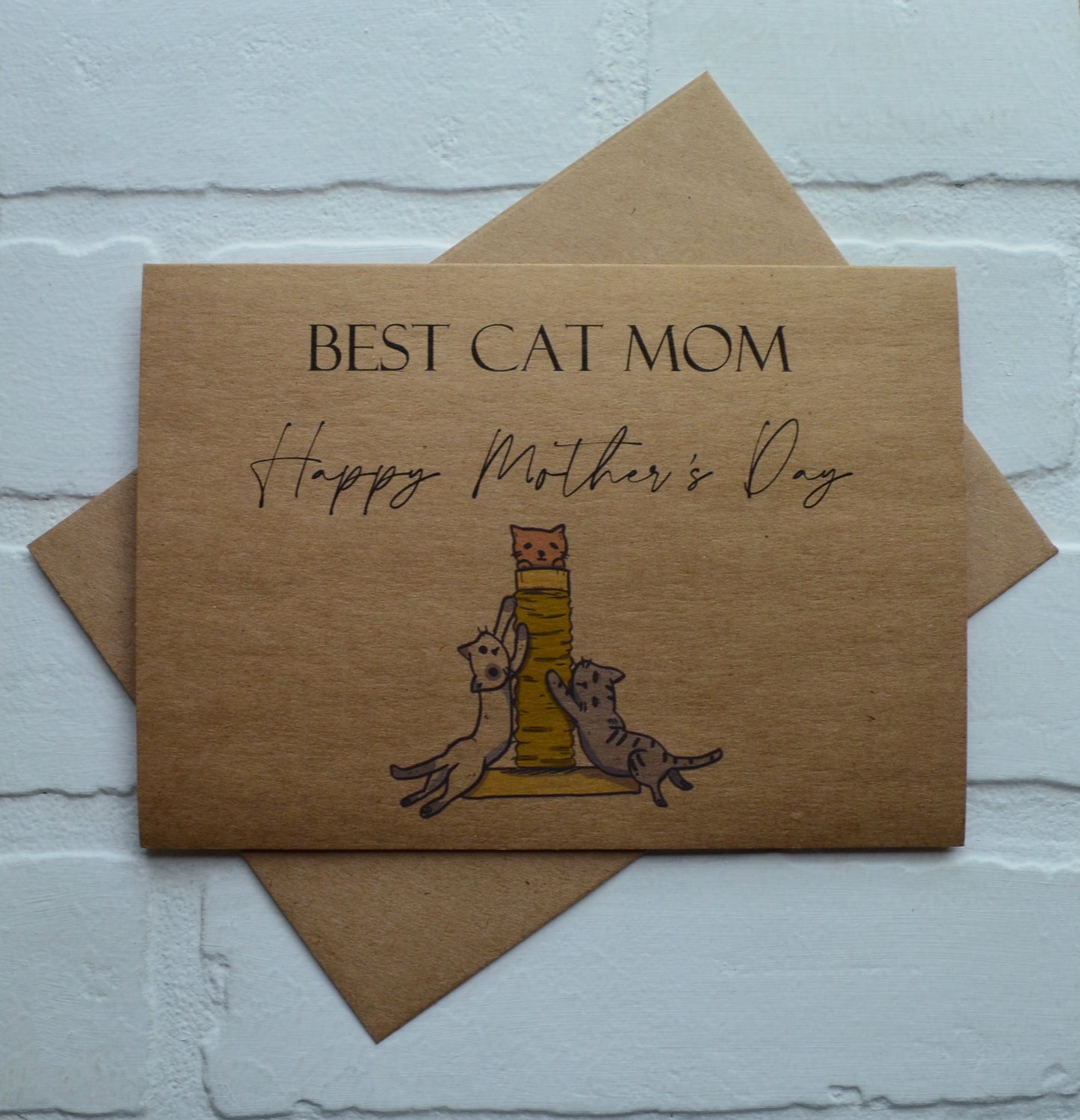 BEST CAT MOM | Happy Mother's Day greeting cards