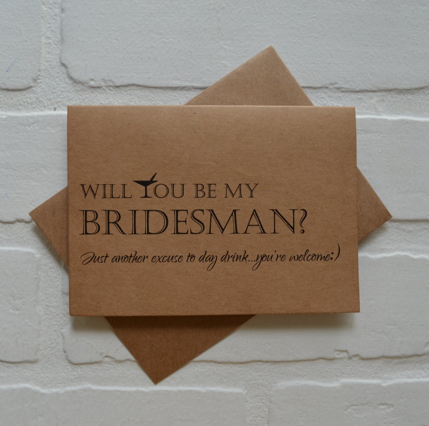 Excuse to DAY DRINK | bridesmaid proposal cards | wedding party invite
