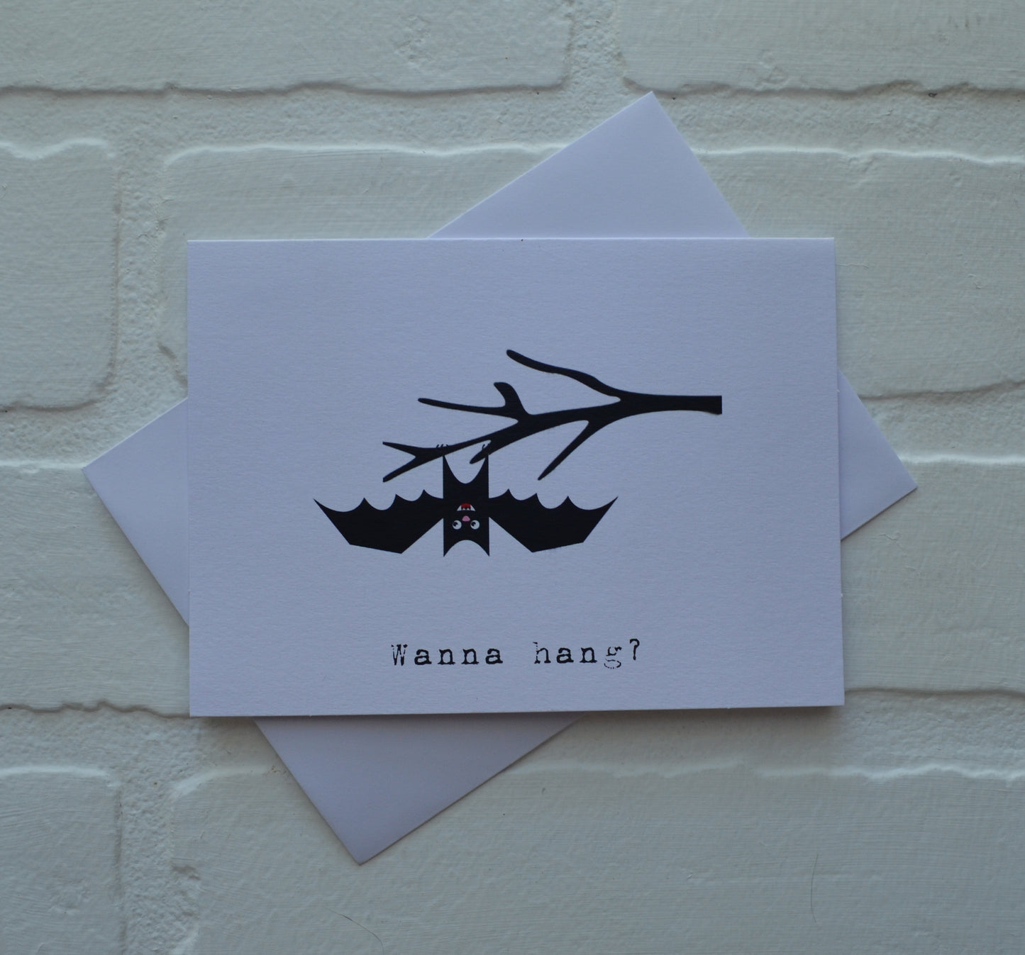 Wanna hang? | Halloween Greeting Cards