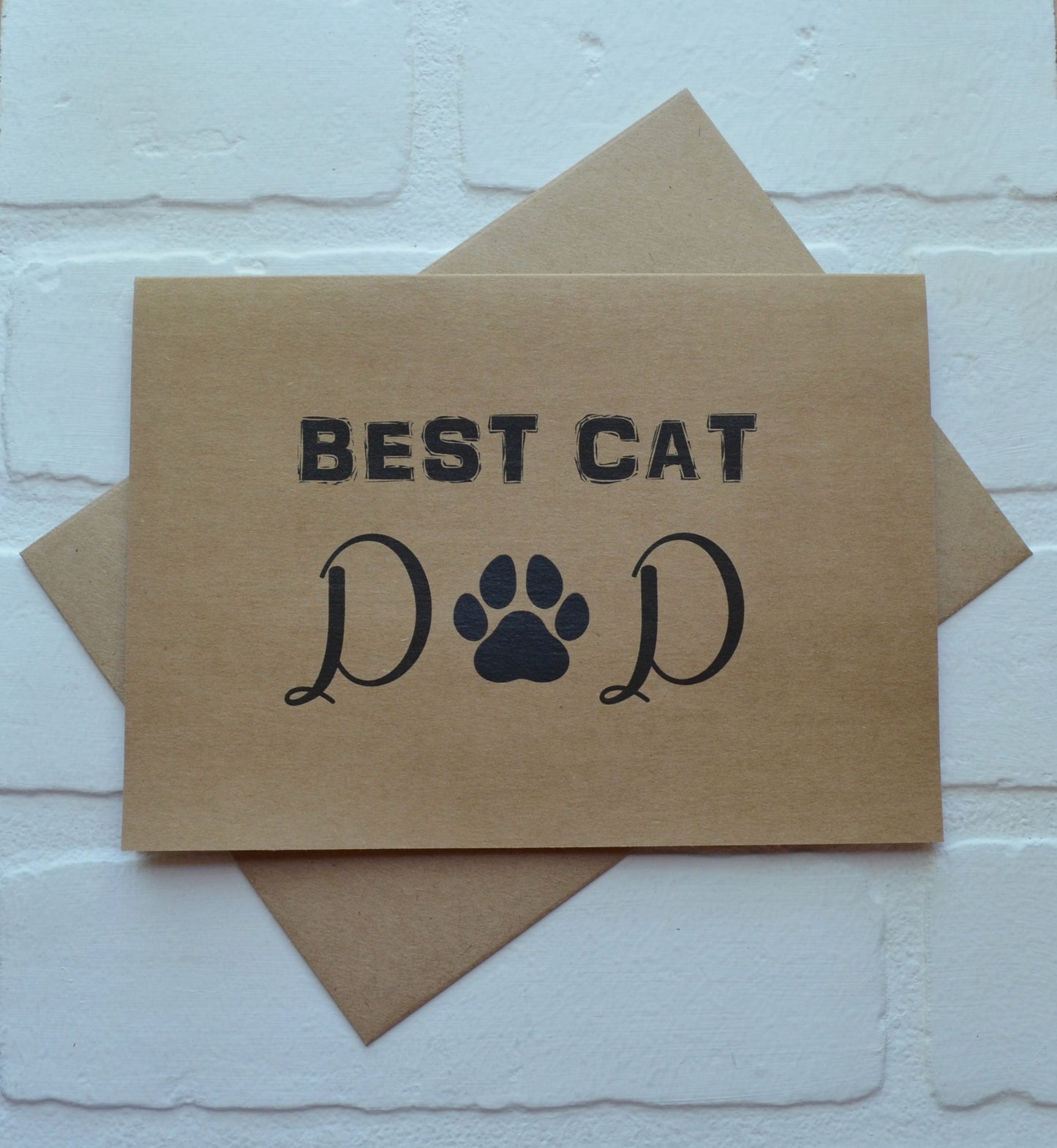 Best Cat Dad | Happy Father's Day Greeting Cards