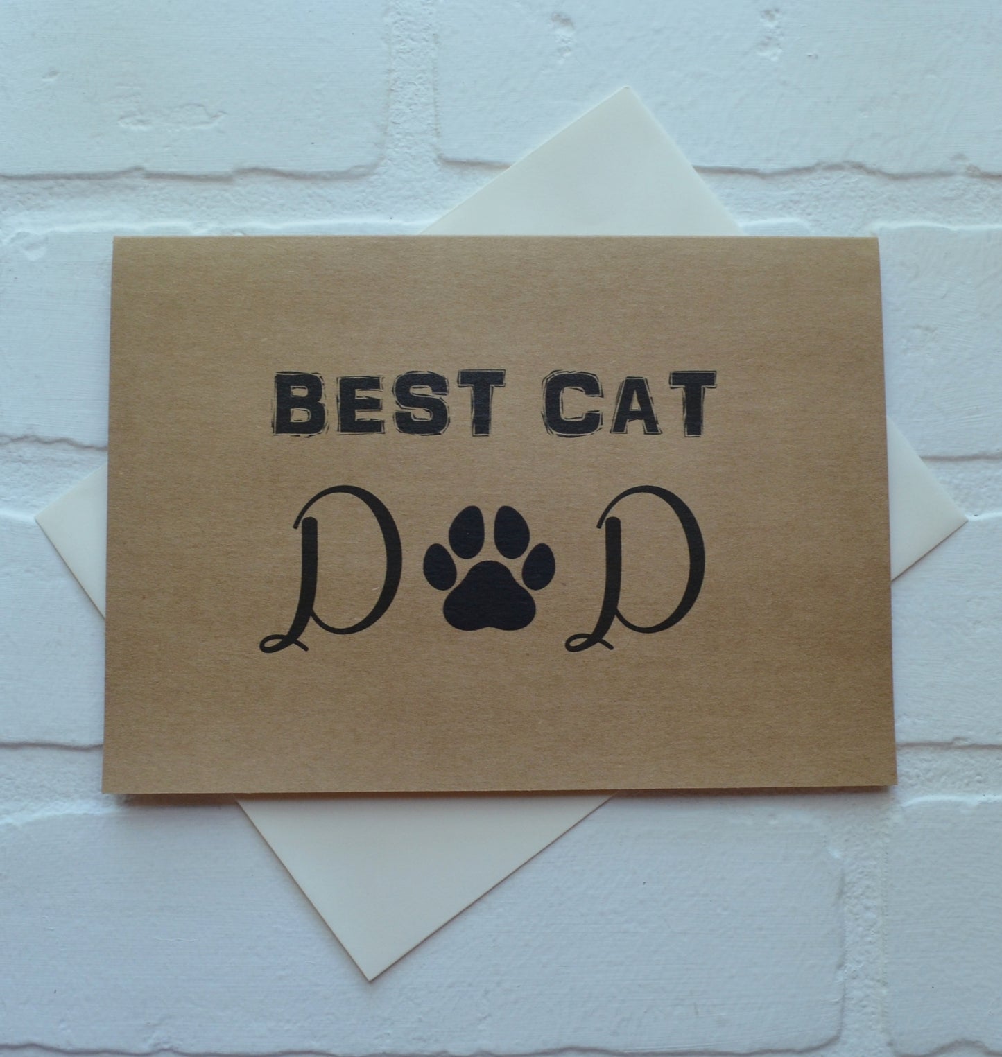 Best Cat Dad | Happy Father's Day Greeting Cards