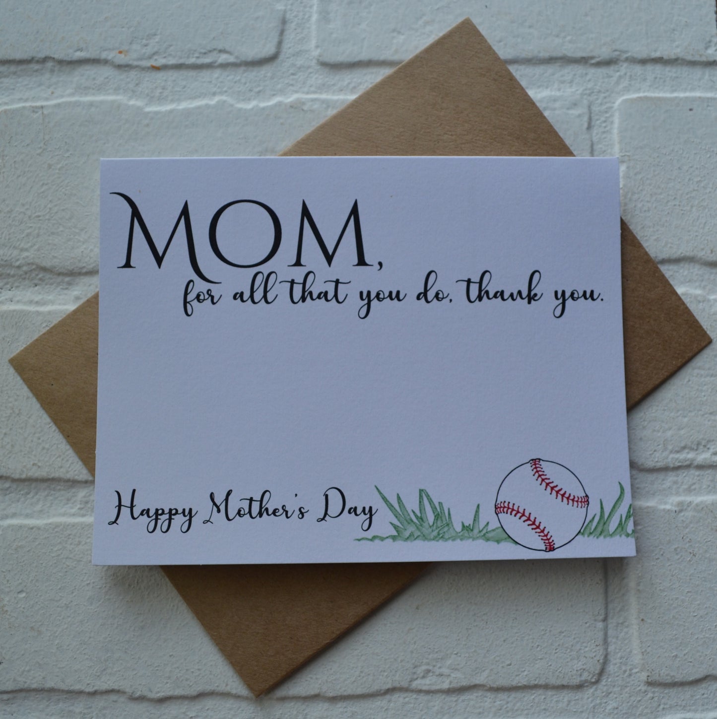 Mom For ALL that YOU DO thank you | Happy Mother's Day greeting cards