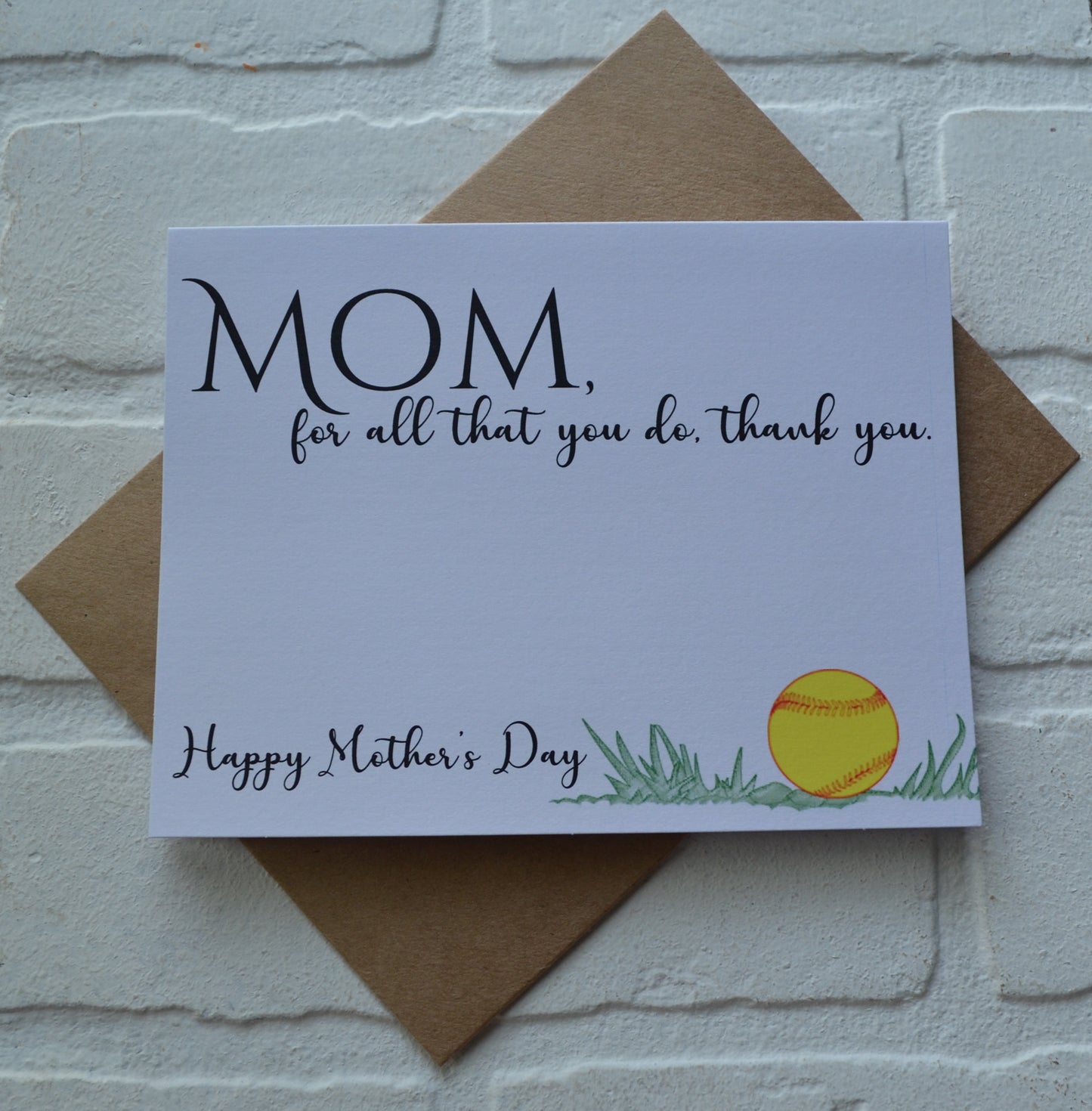 Mom For ALL that YOU DO thank you | Happy Mother's Day greeting cards