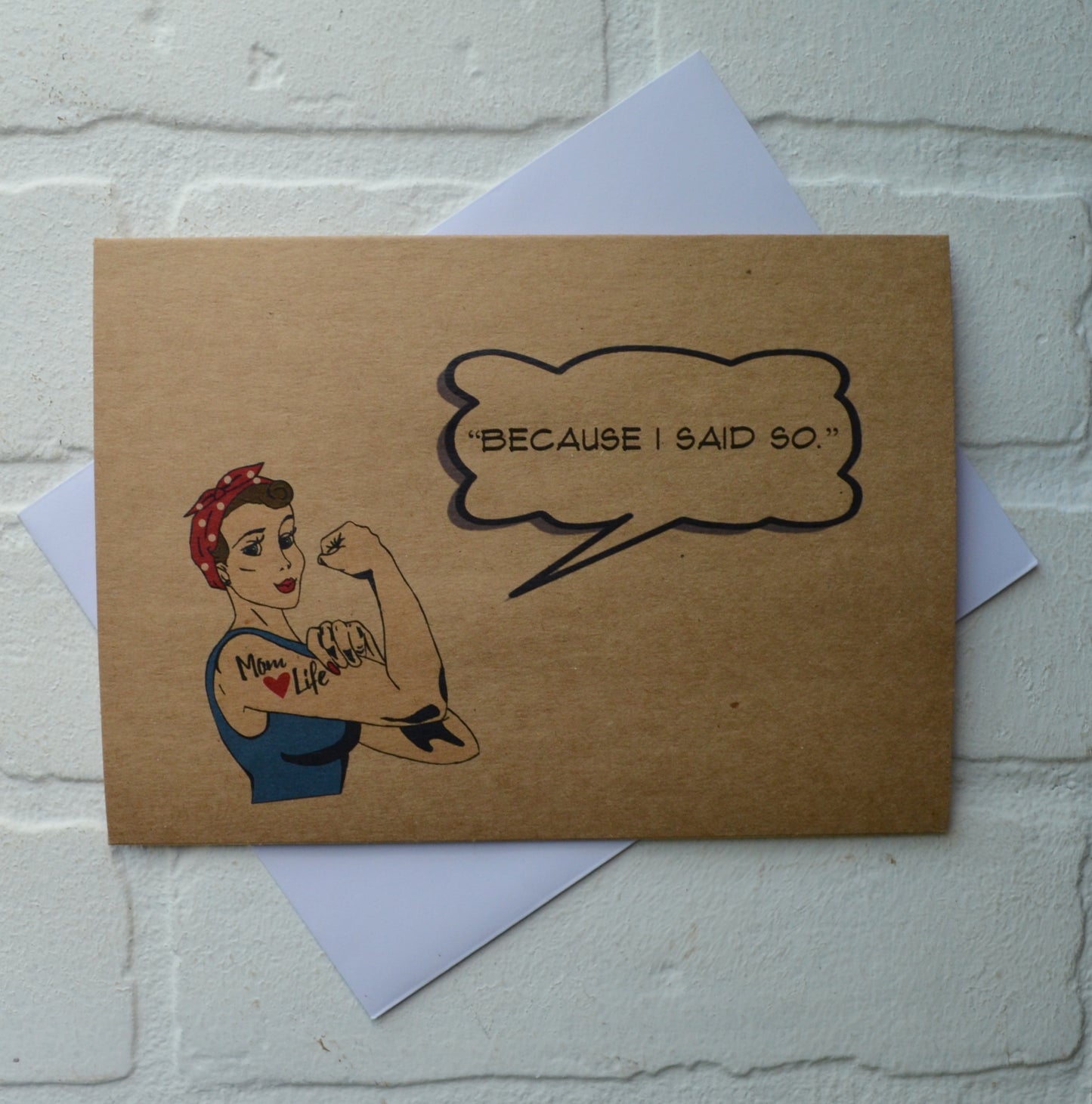BECAUSE I SAID SO... | Happy Mother's Day greeting cards