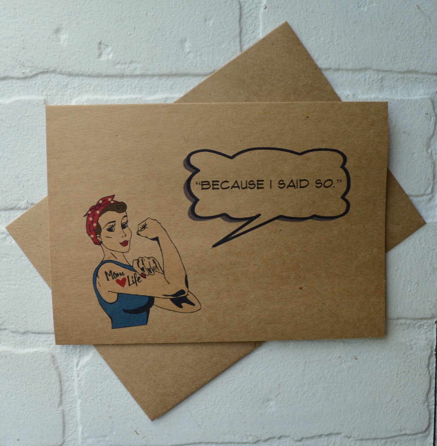 BECAUSE I SAID SO... | Happy Mother's Day greeting cards