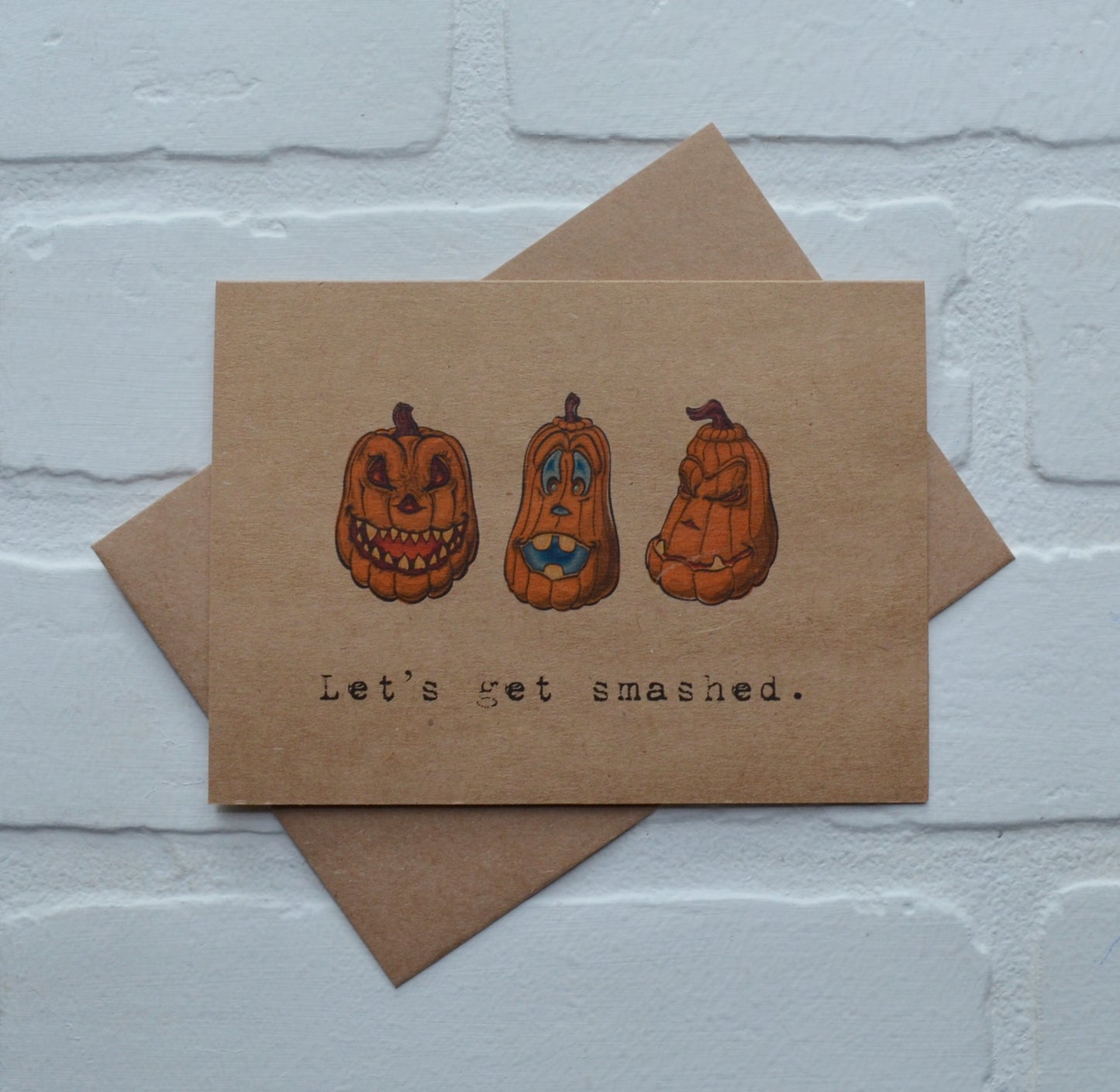 Let's get smashed | Halloween Greeting Cards