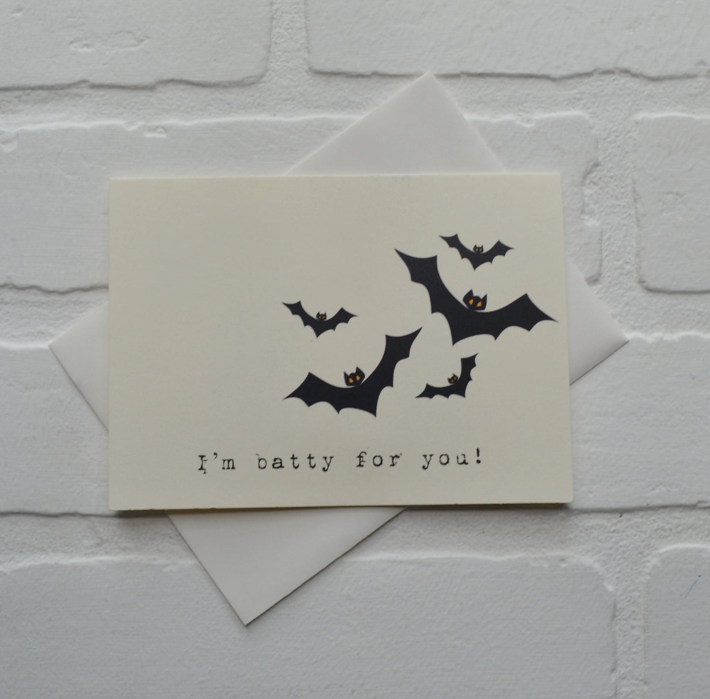 I'm batty for you! | Halloween Greeting Cards
