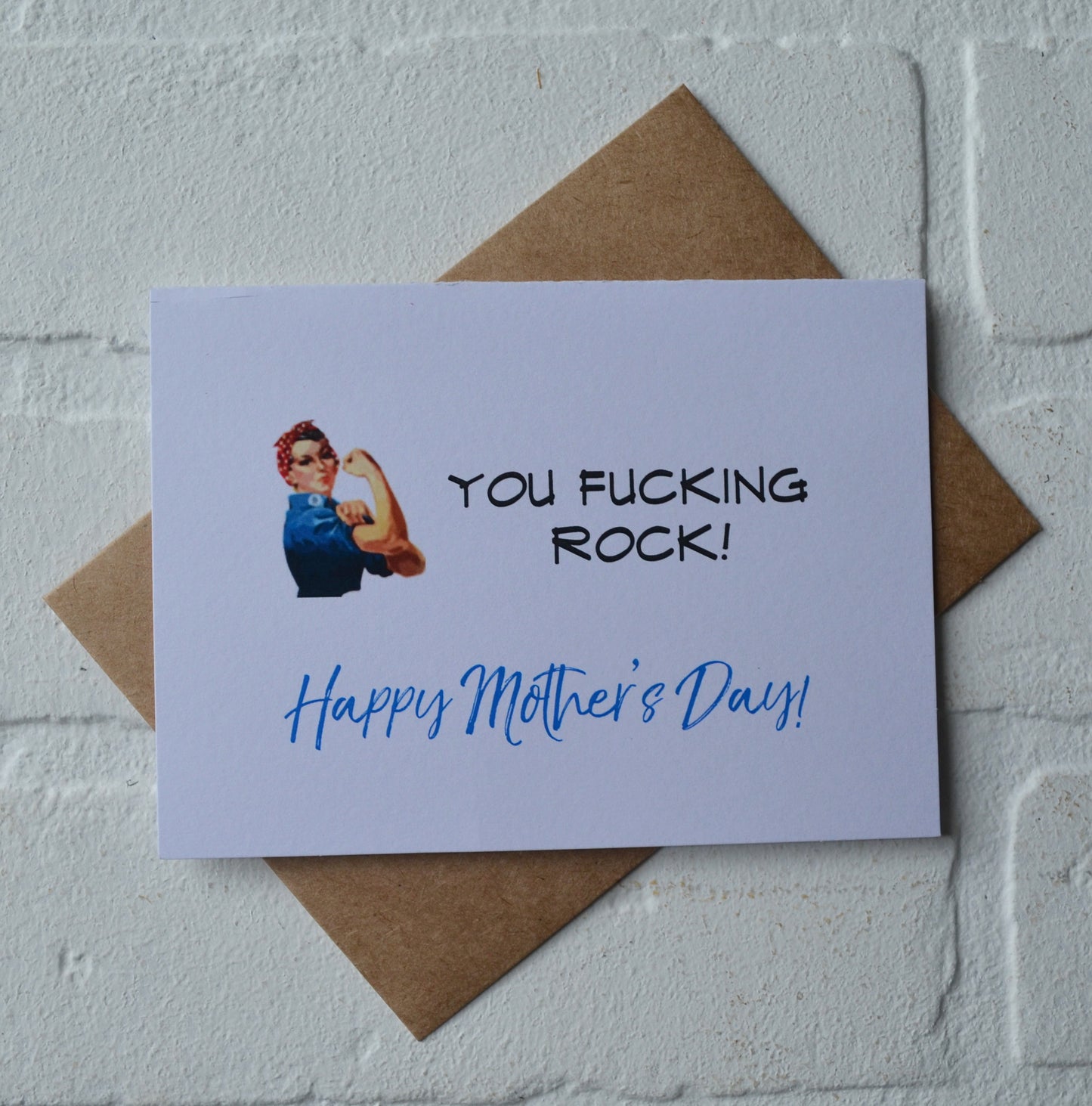 You fucking rock! | Happy Mother's Day greeting cards