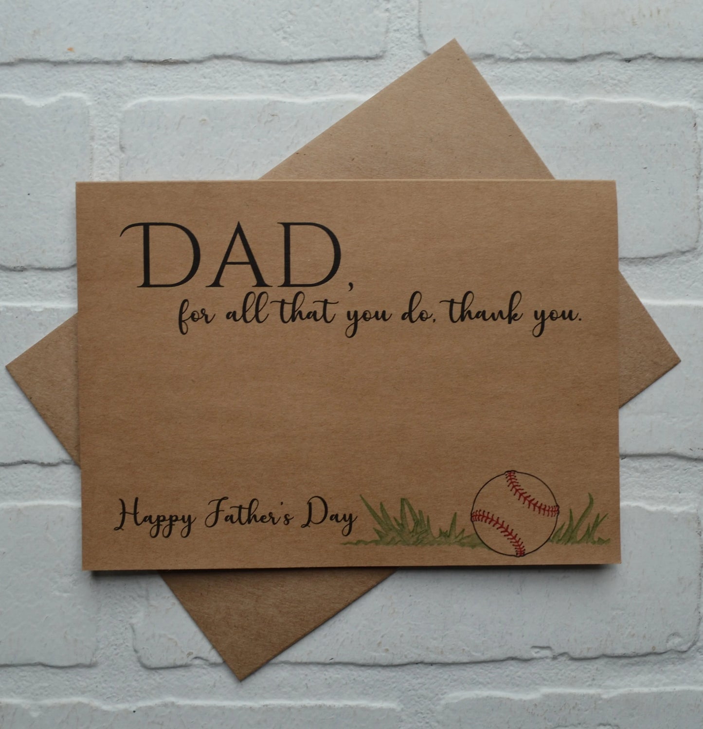 Baseball Dad | Happy Father's Day Greeting Cards