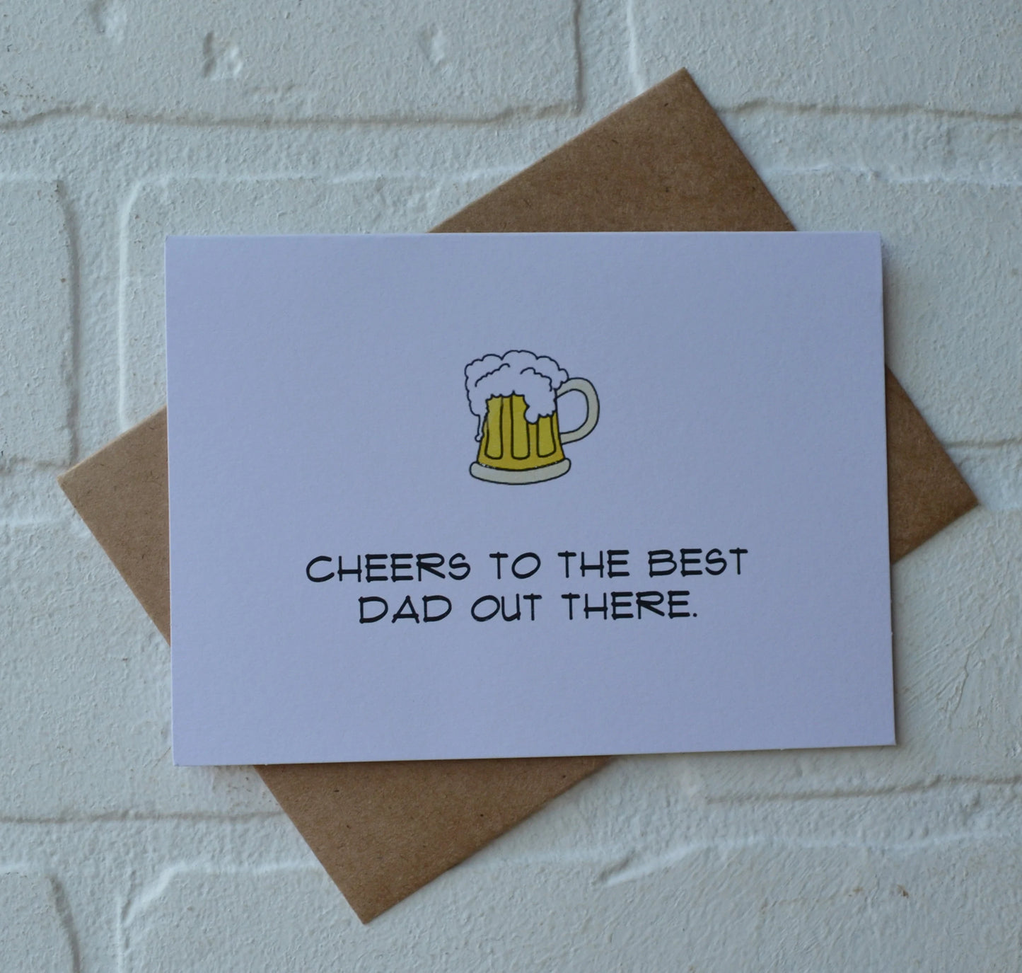 Cheers to the Best Dad Out There | Happy Father's Day Greeting Cards