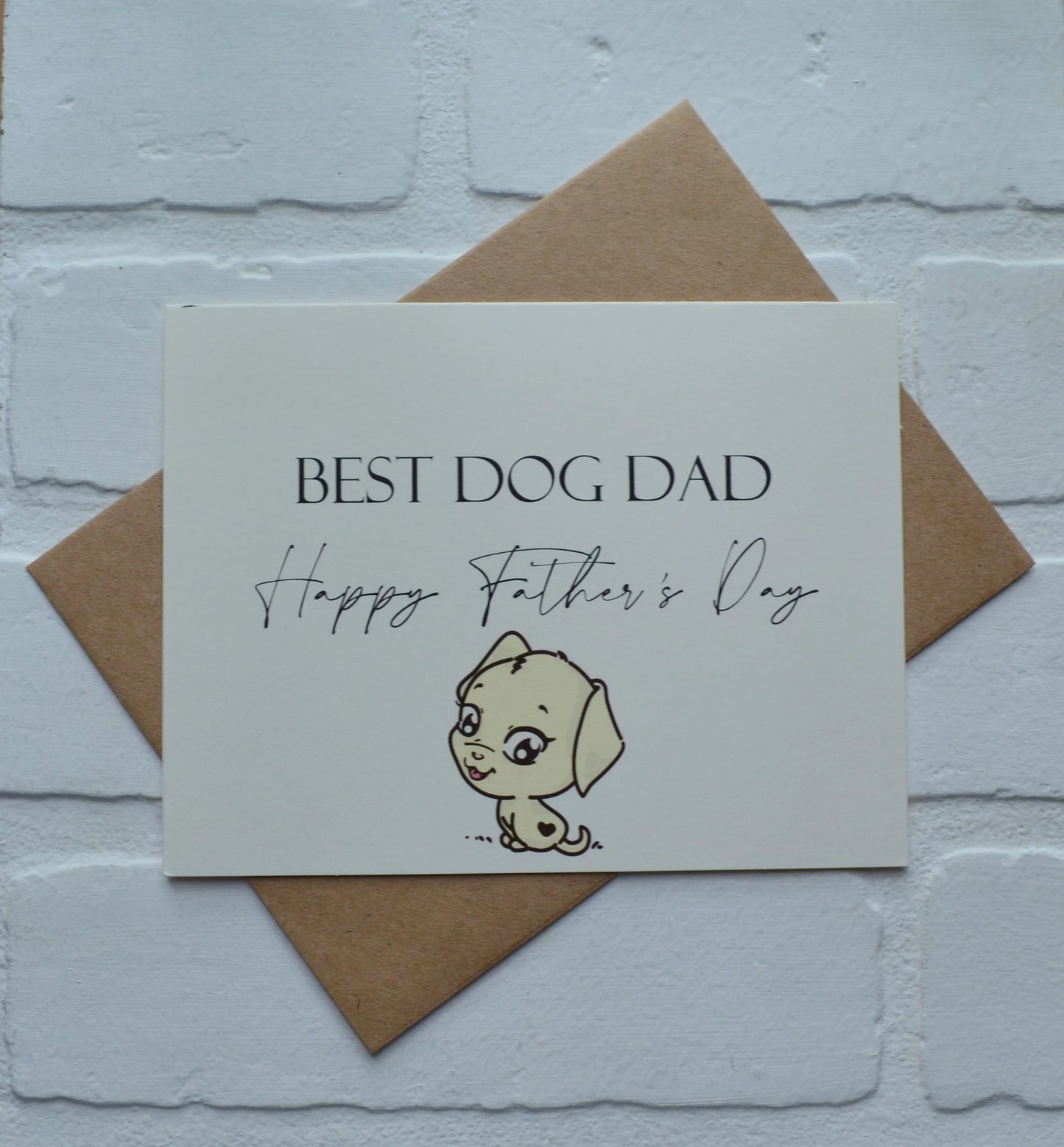 BEST DOG DAD| Happy Father's Day Greeting Cards