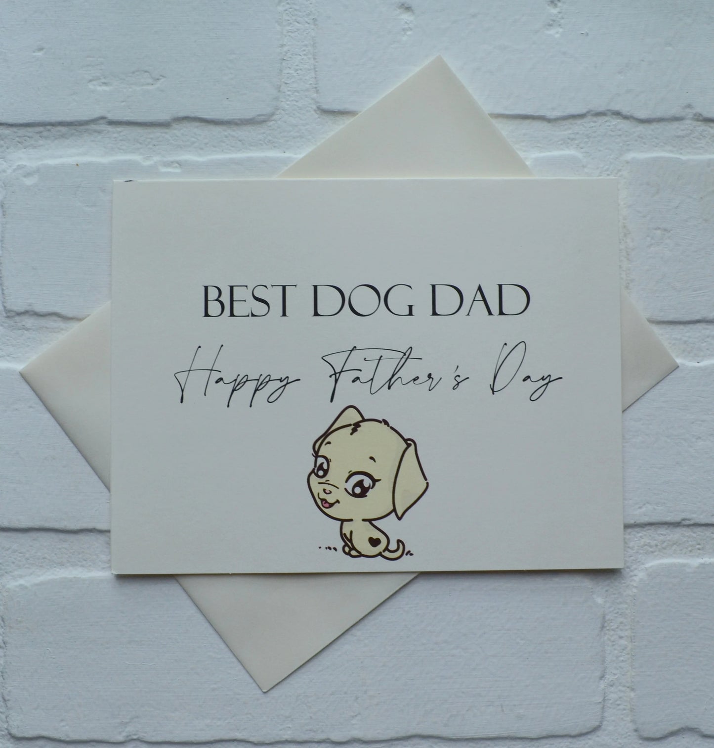 BEST DOG DAD| Happy Father's Day Greeting Cards