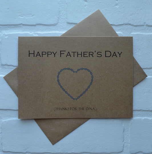 Thanks for the DNA | Happy Father's Day Greeting Cards