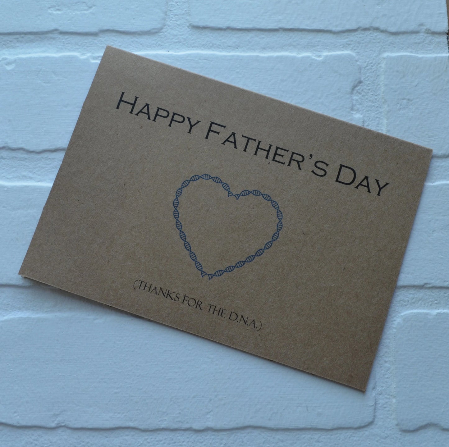 Thanks for the DNA | Happy Father's Day Greeting Cards