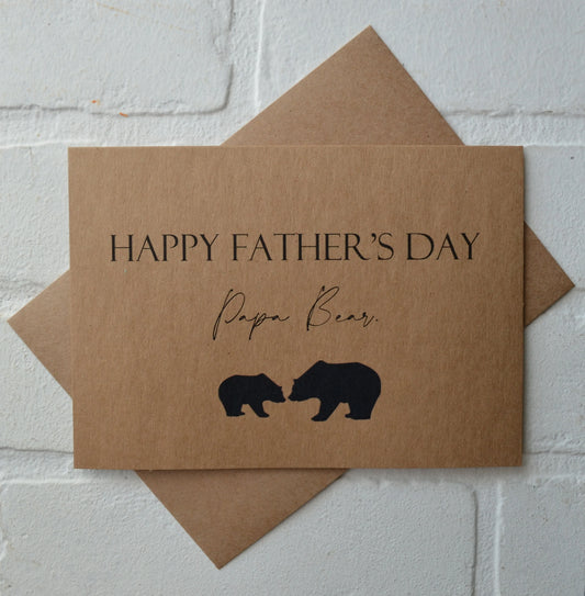 Papa Bear | Happy Father's Day Greeting Cards