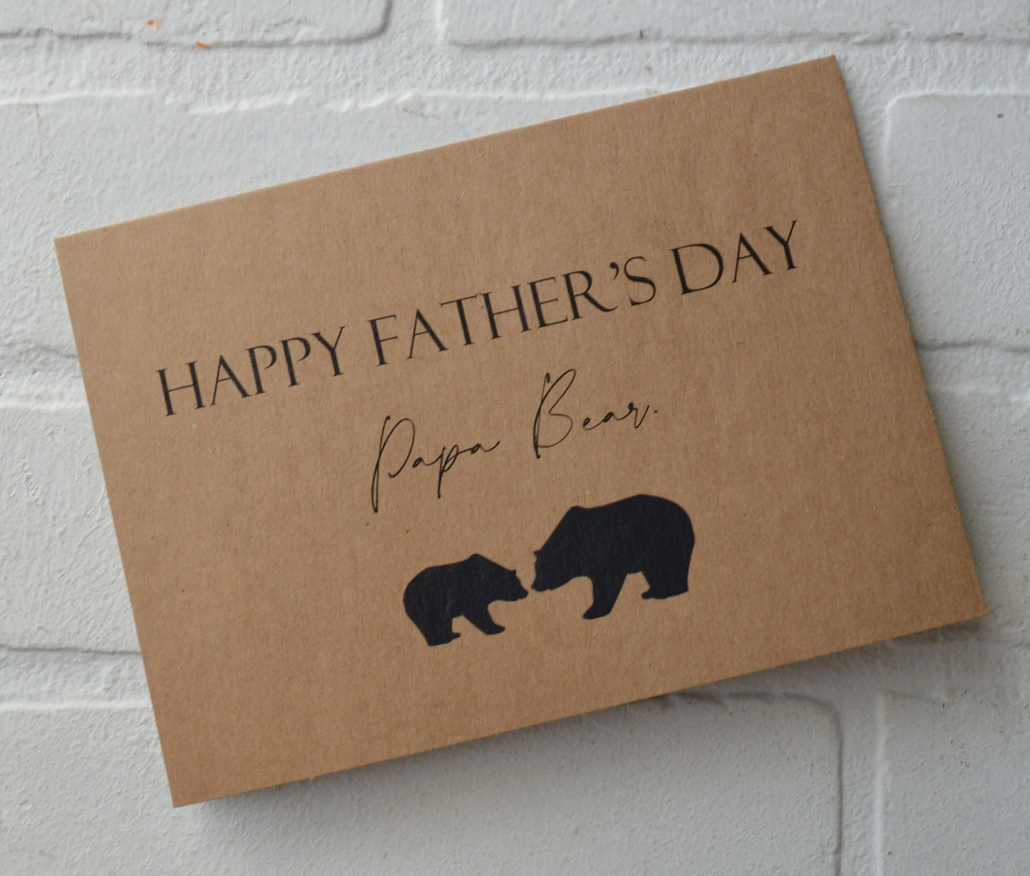 Papa Bear | Happy Father's Day Greeting Cards