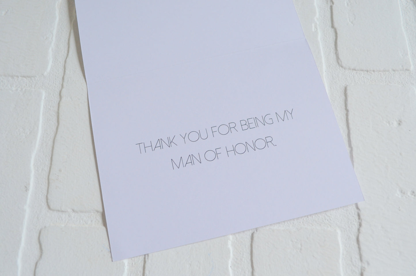 LIKE A BOSS wedding bridal party thank you cards