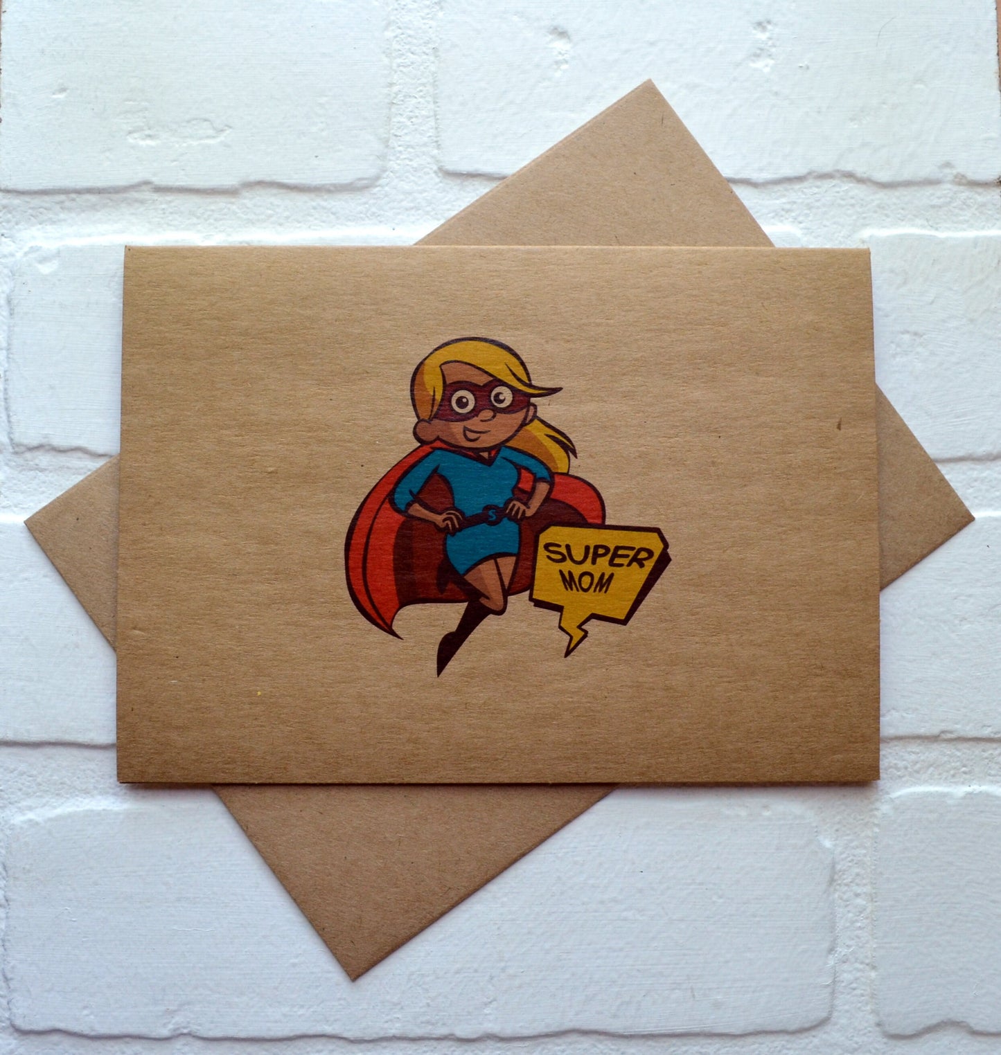 SUPER MOM | Happy Mother's Day greeting cards