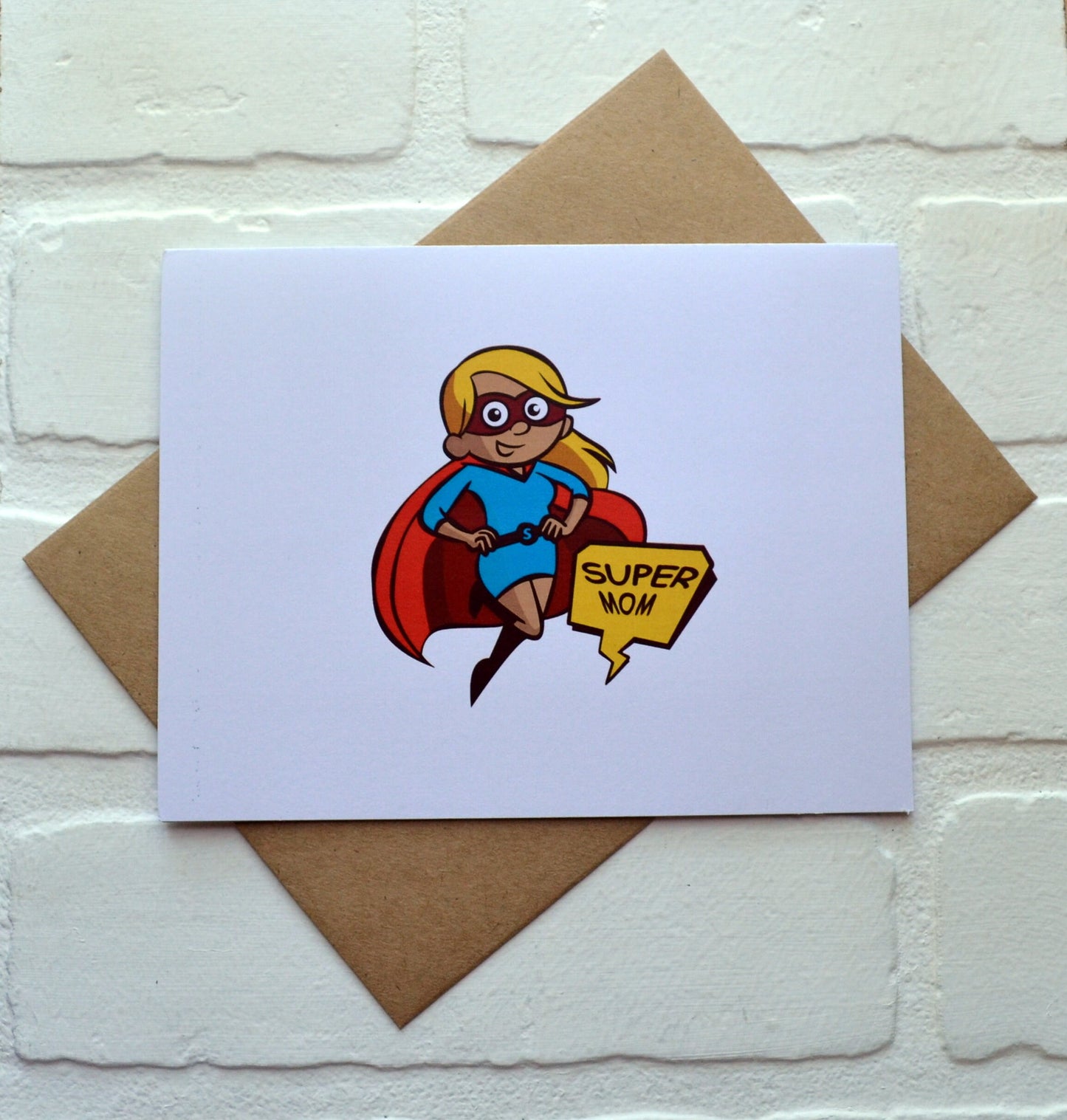 SUPER MOM | Happy Mother's Day greeting cards