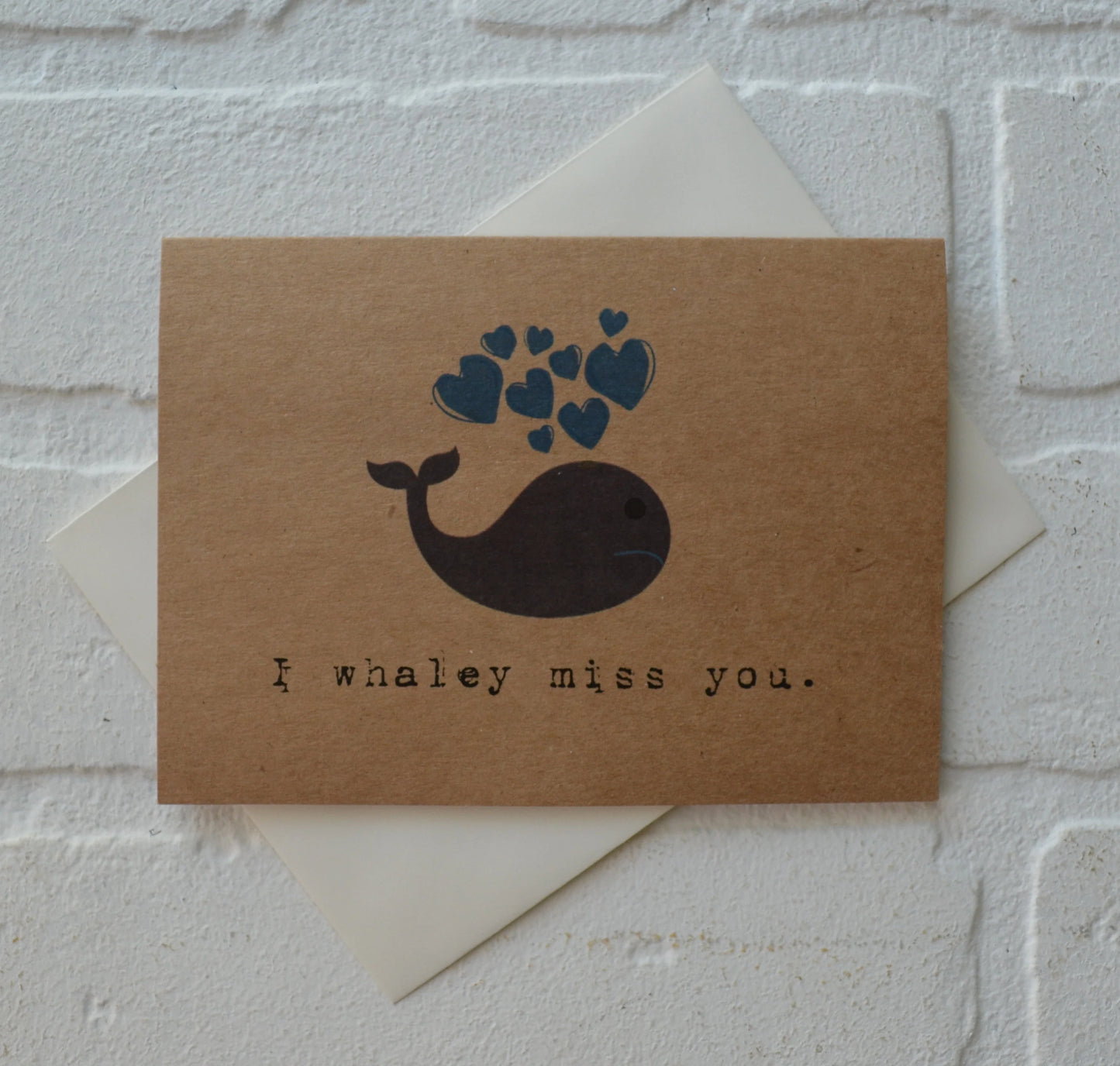 I whaley miss you | Fishing Card | Love