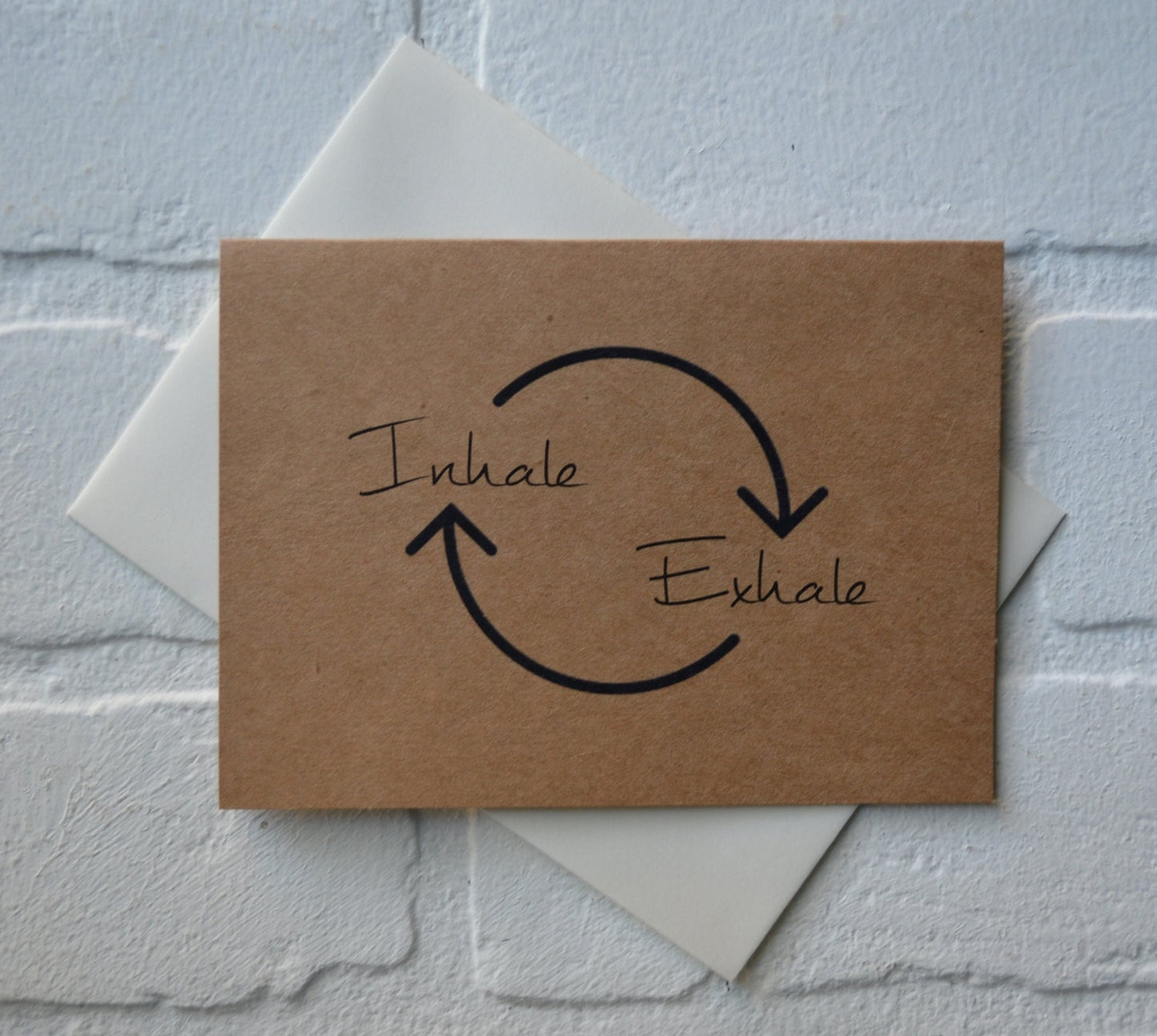 Inhale Exhale | yoga greeting cards