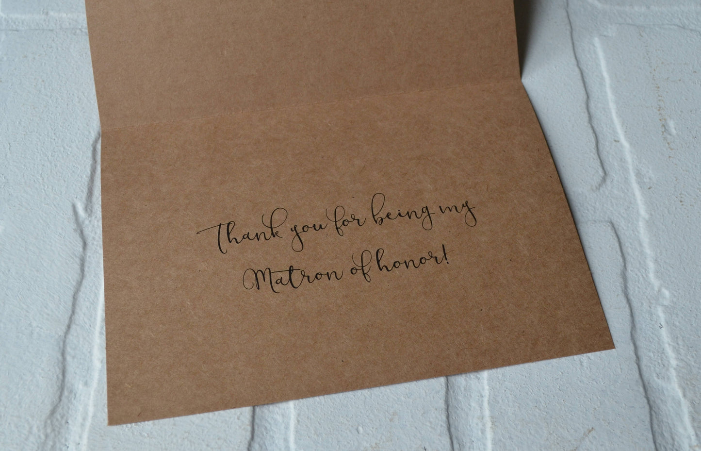 Best day ever started with you | wedding bridal party thank you cards